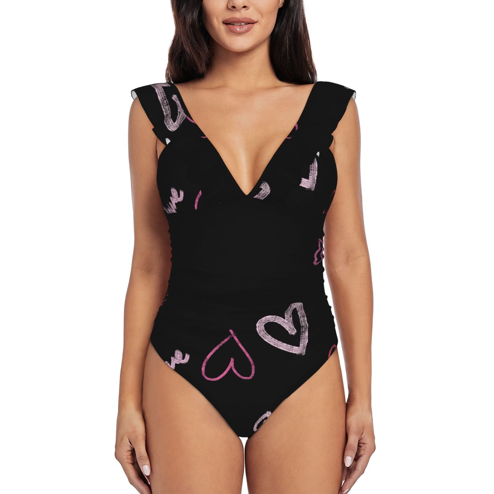 Women's Ruffle One Piece Swimsuit