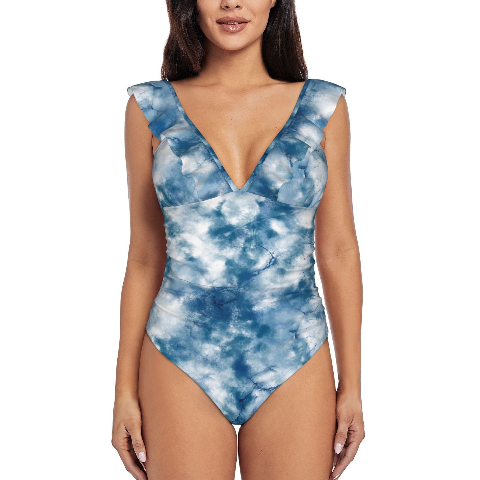 Women's Ruffle One Piece Swimsuit