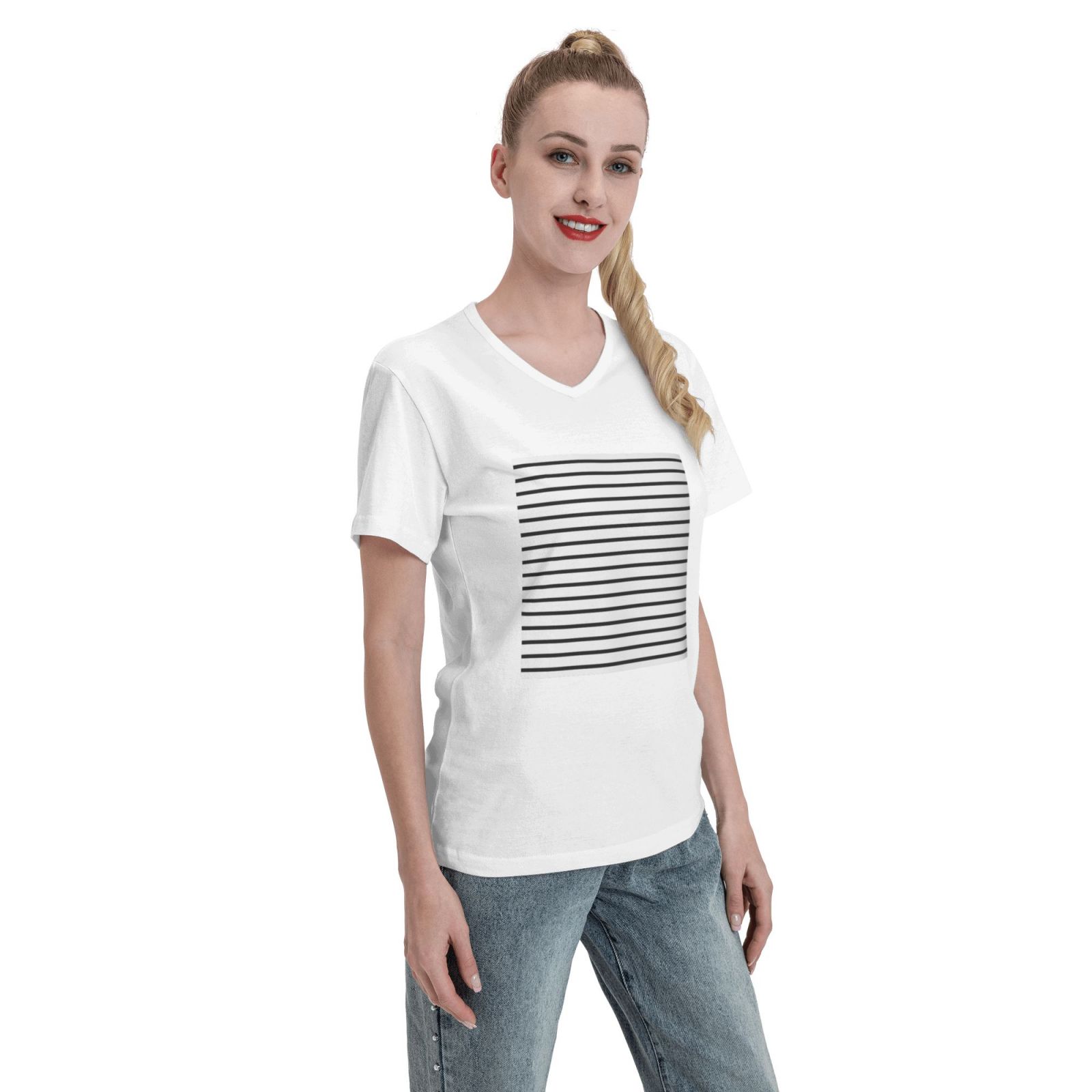 Women's V Neck T Shirts