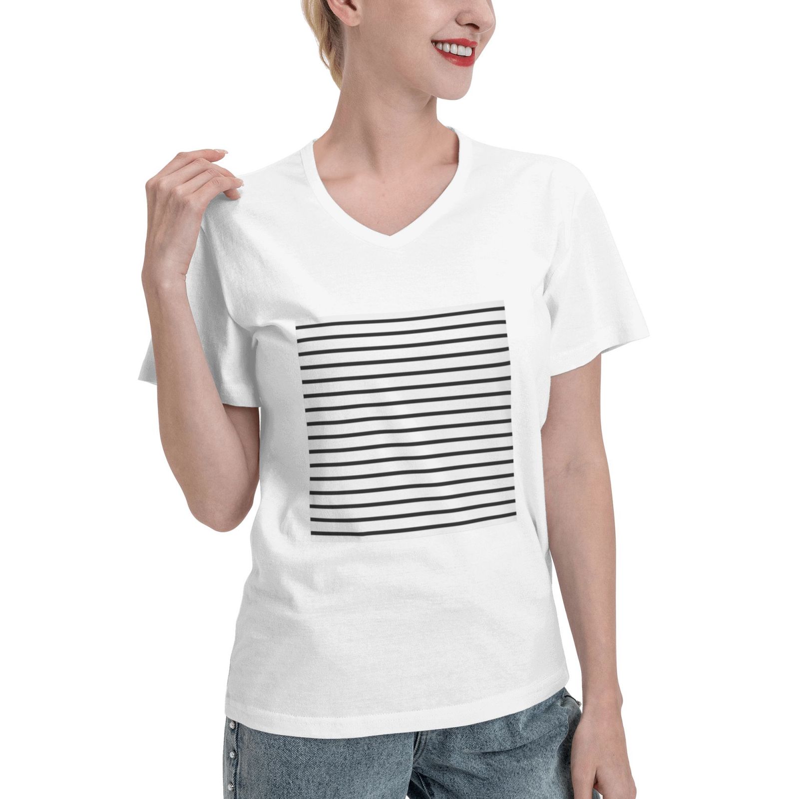 Women's V Neck T Shirts