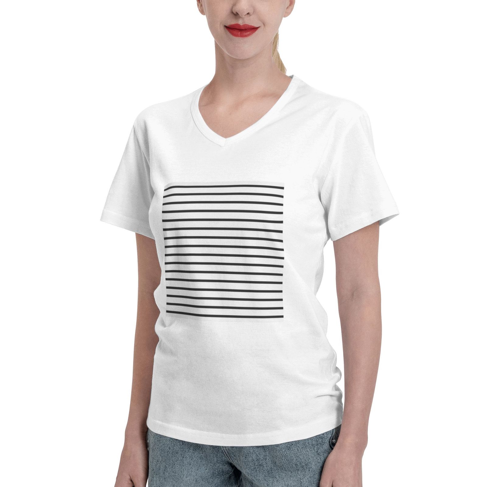 Women's V Neck T Shirts