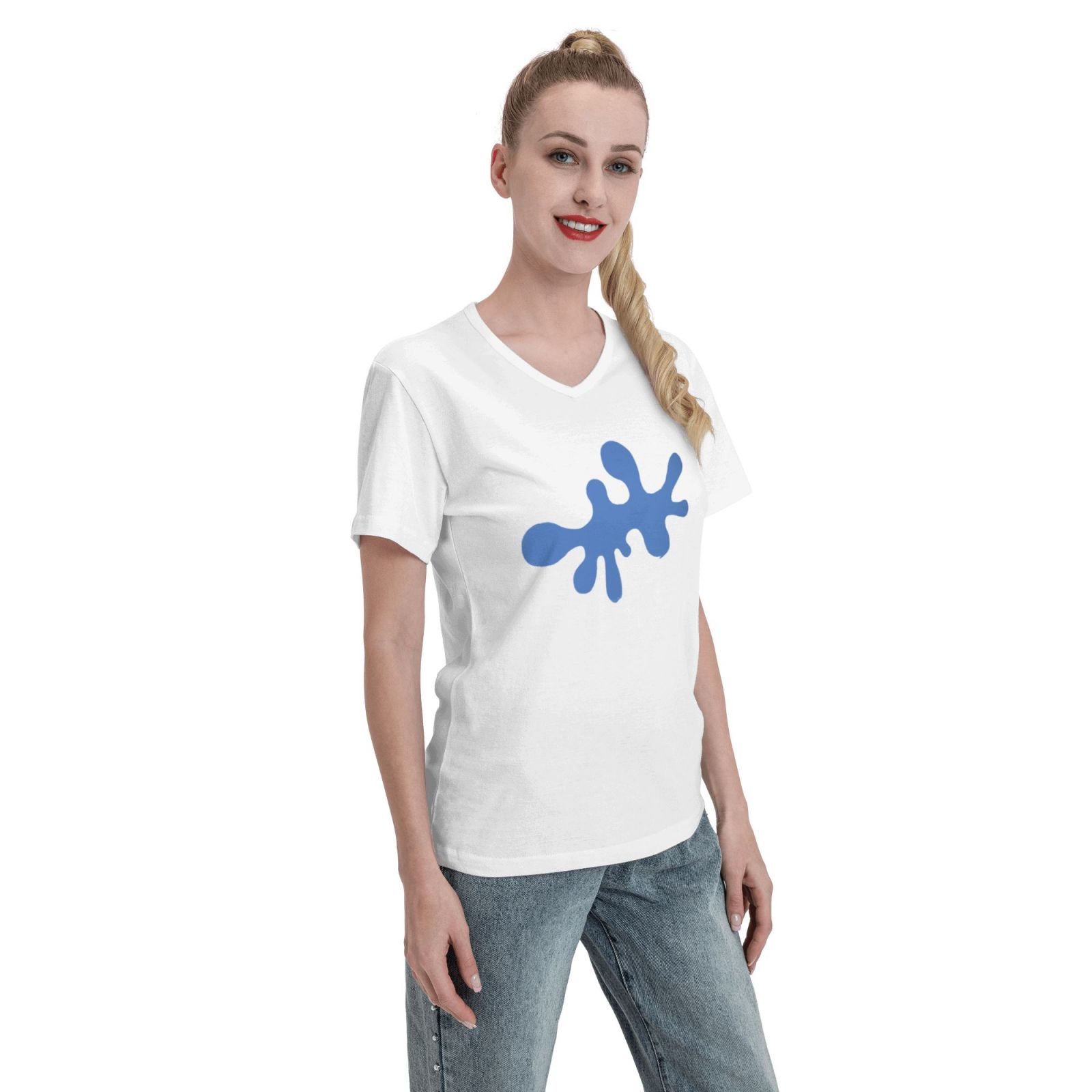 Women's V Neck T Shirts