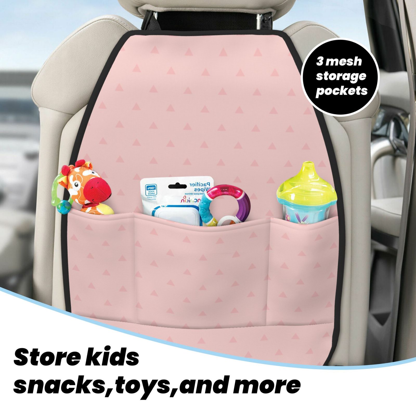 Anti-kick Storage Mat For Car Seats 2 Pcs