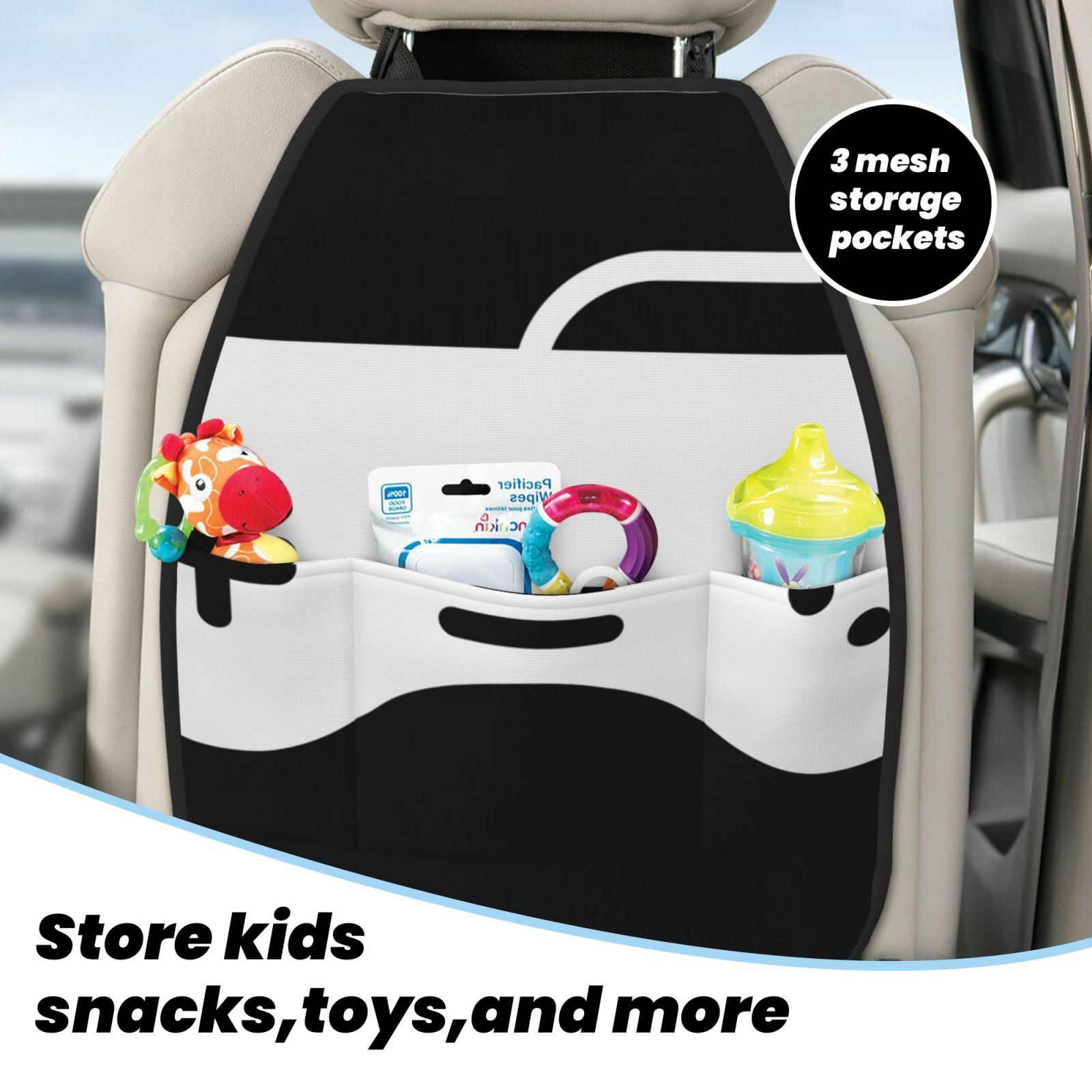 Anti-kick Storage Mat For Car Seats 2 Pcs