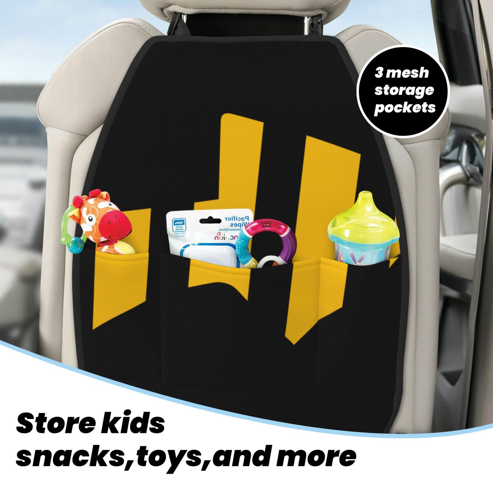 Anti-kick Storage Mat For Car Seats 2 Pcs