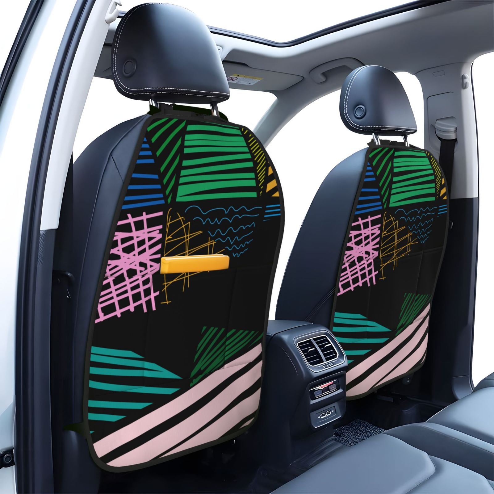 Anti-kick Storage Mat For Car Seats 2 Pcs