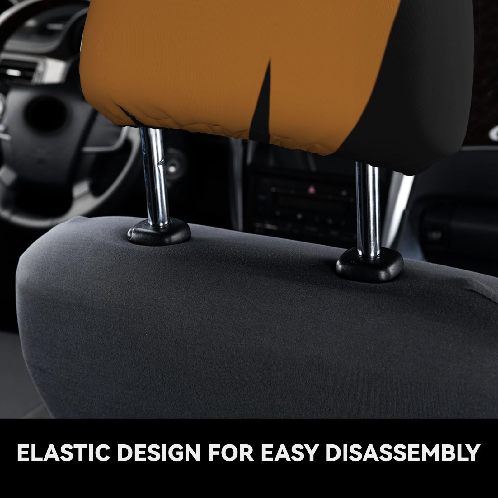 Car Headrest Cover 2 Pcs