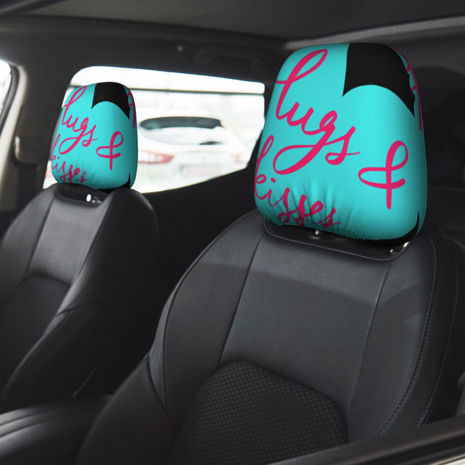 Car Headrest Cover 2 Pcs