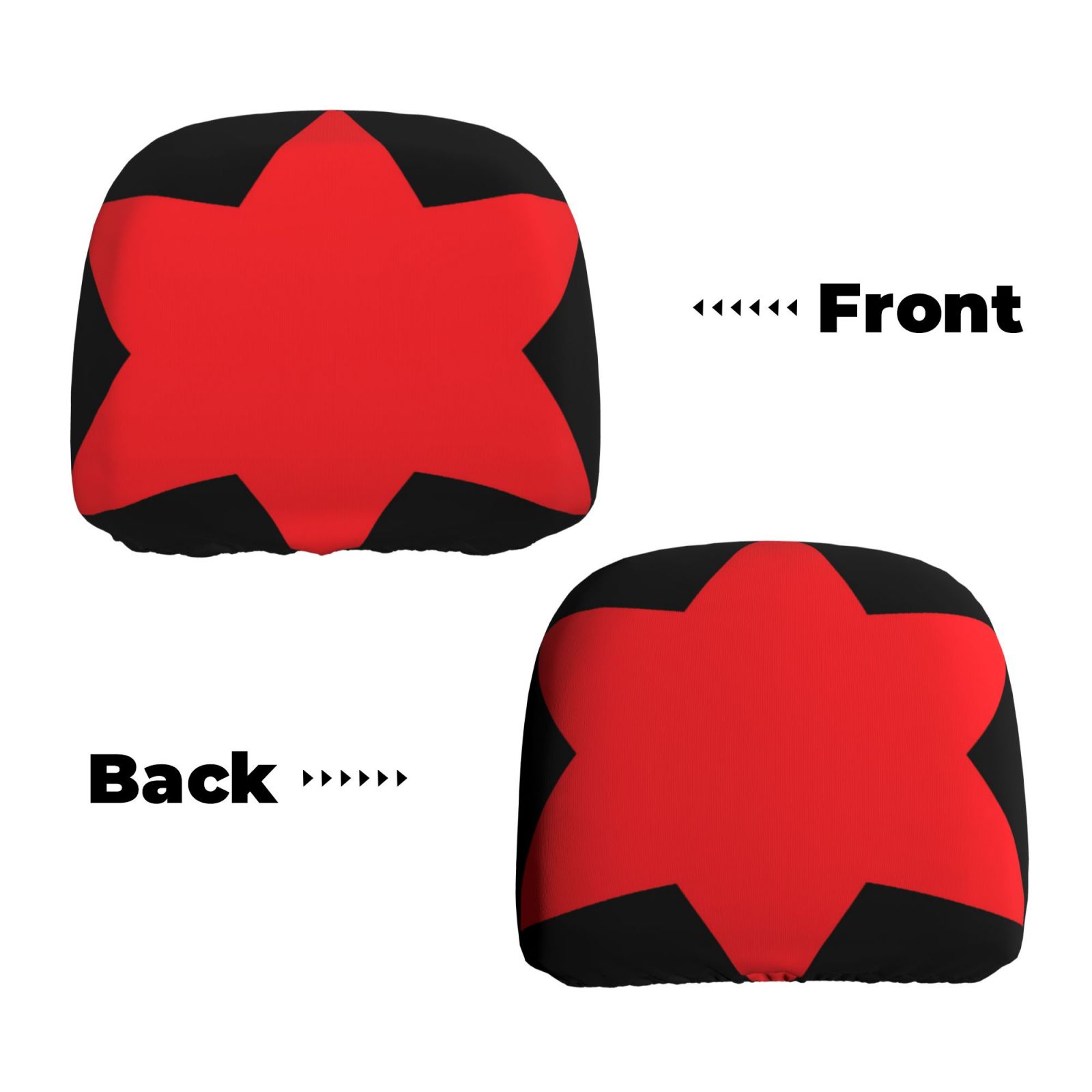 Car Headrest Cover 2 Pcs