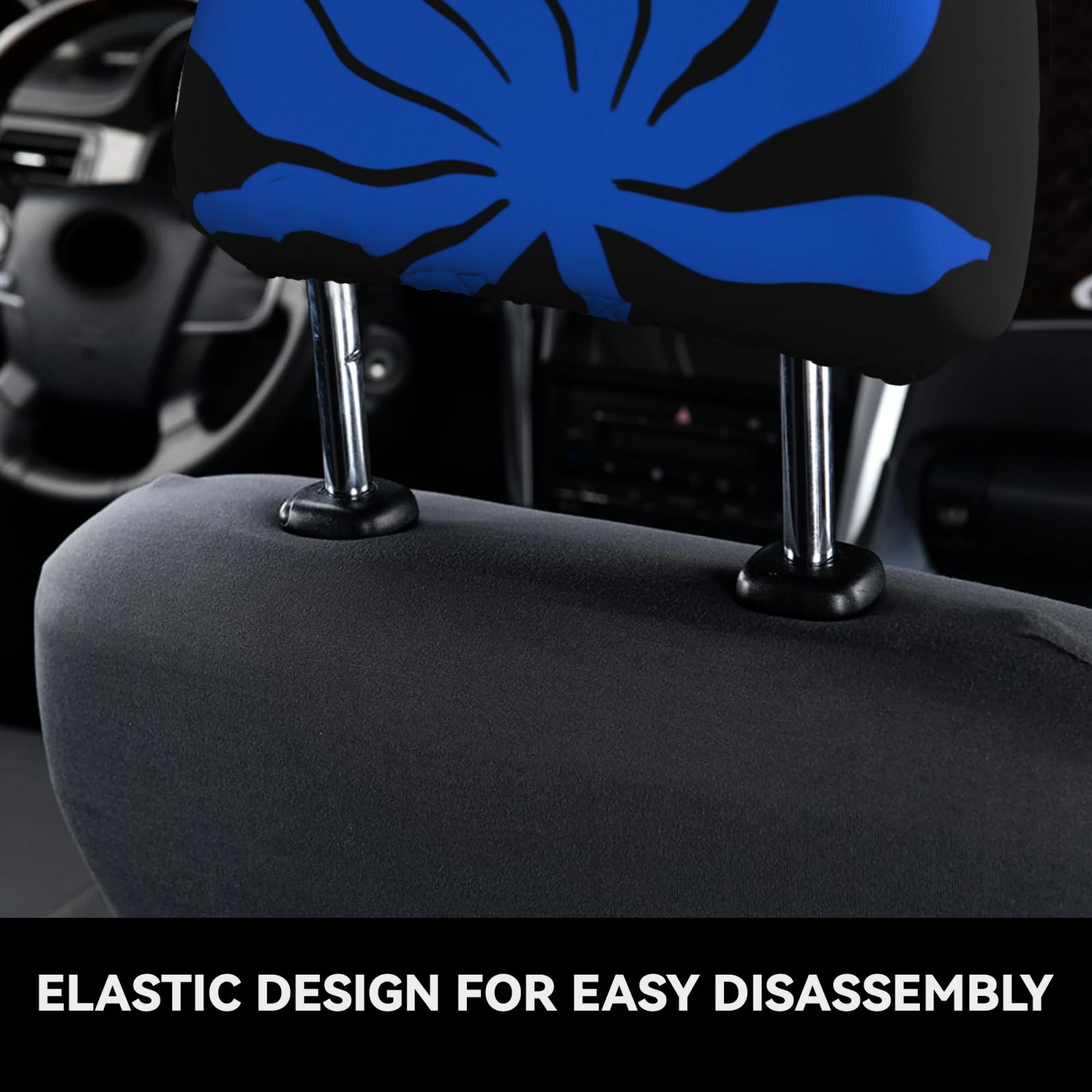 Car Headrest Cover 2 Pcs