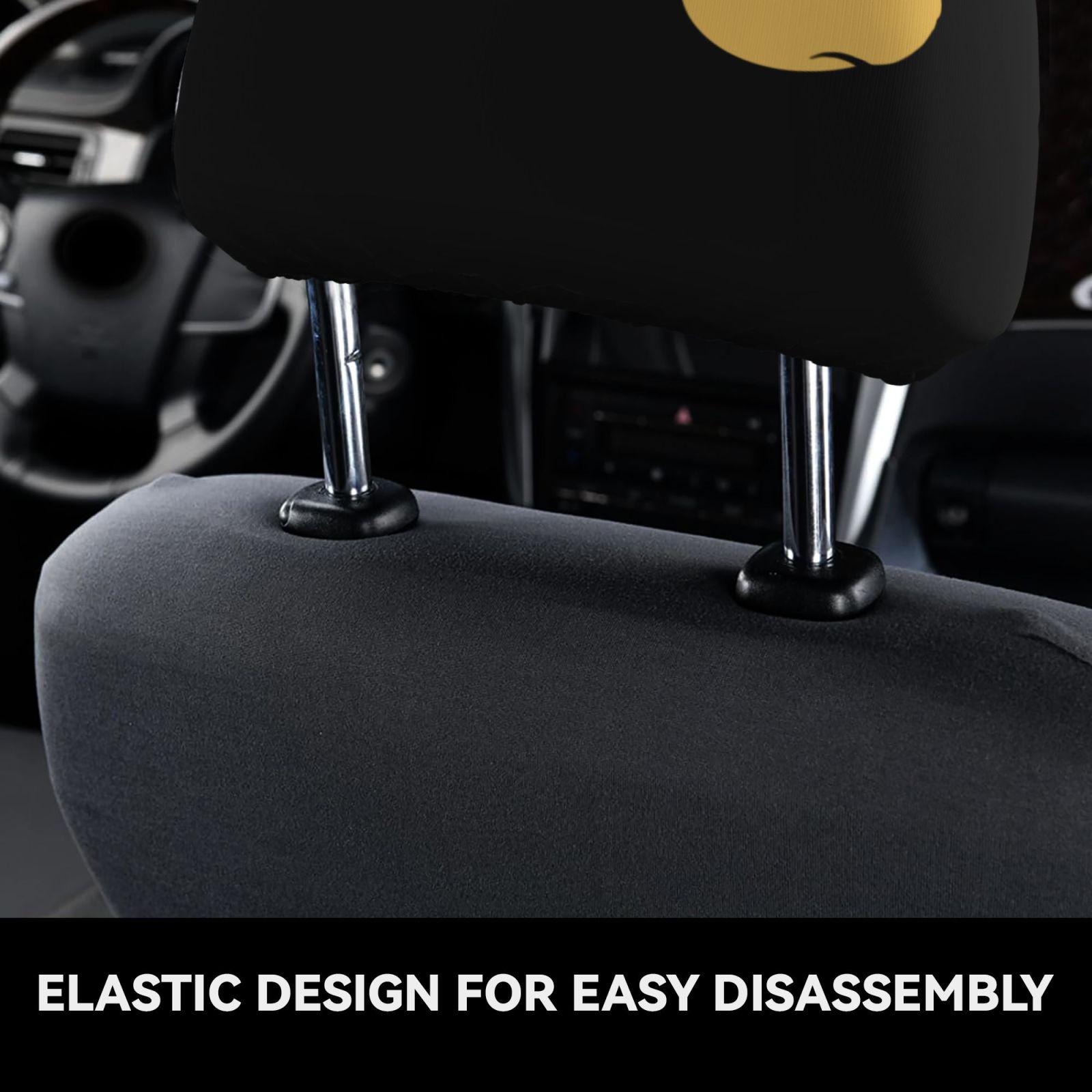 Car Headrest Cover 2 Pcs