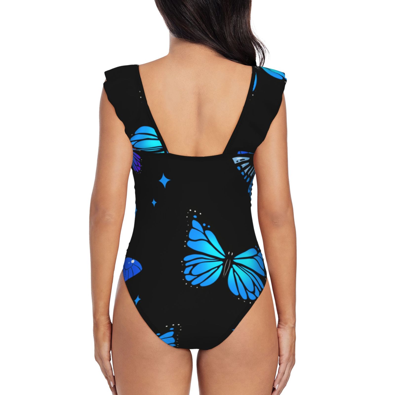 Women's Ruffle One Piece Swimsuit