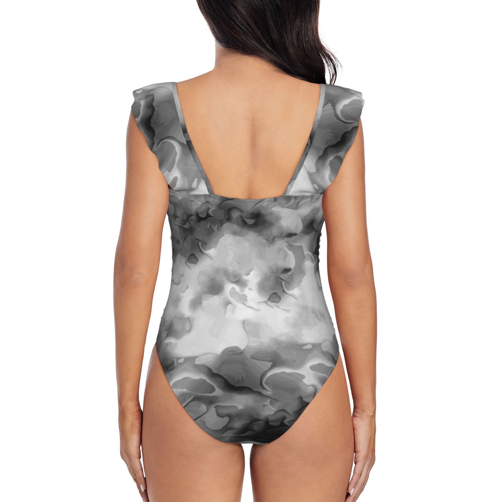 Women's Ruffle One Piece Swimsuit