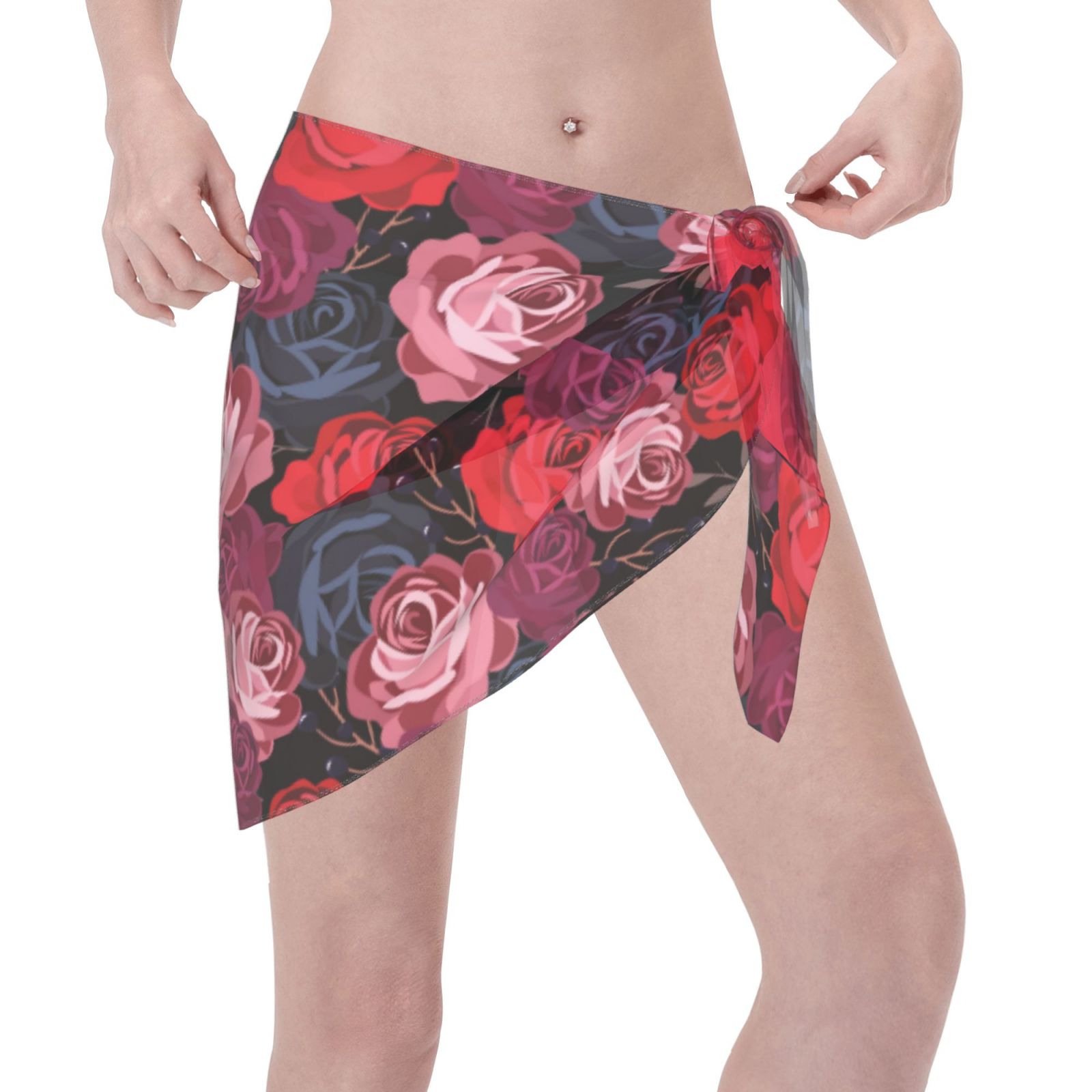 Women Short Sarongs Beach Wrap