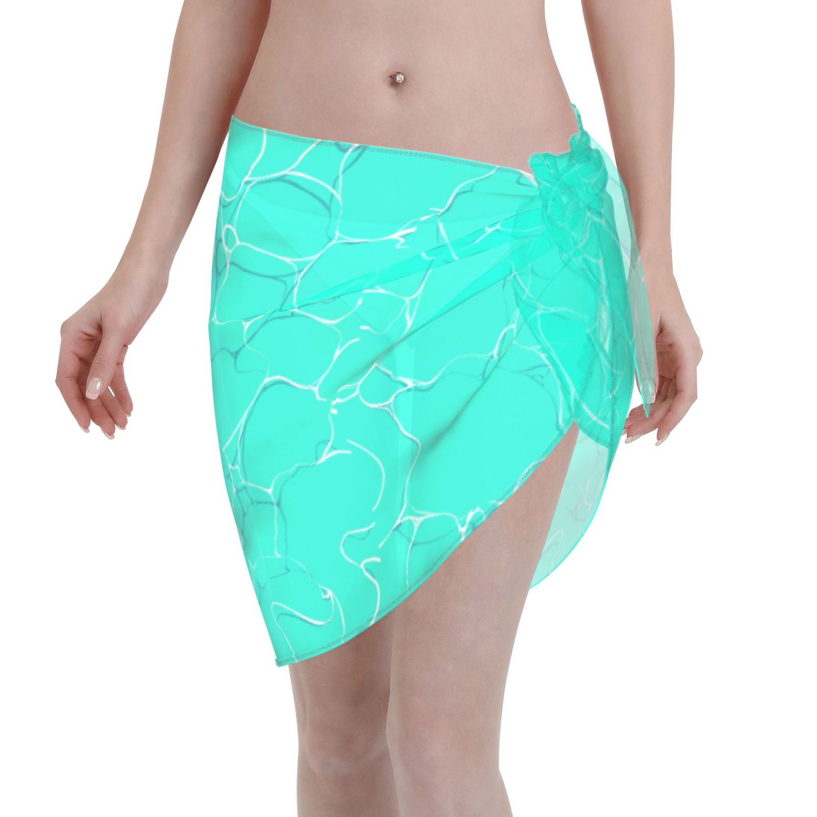 Women Short Sarongs Beach Wrap