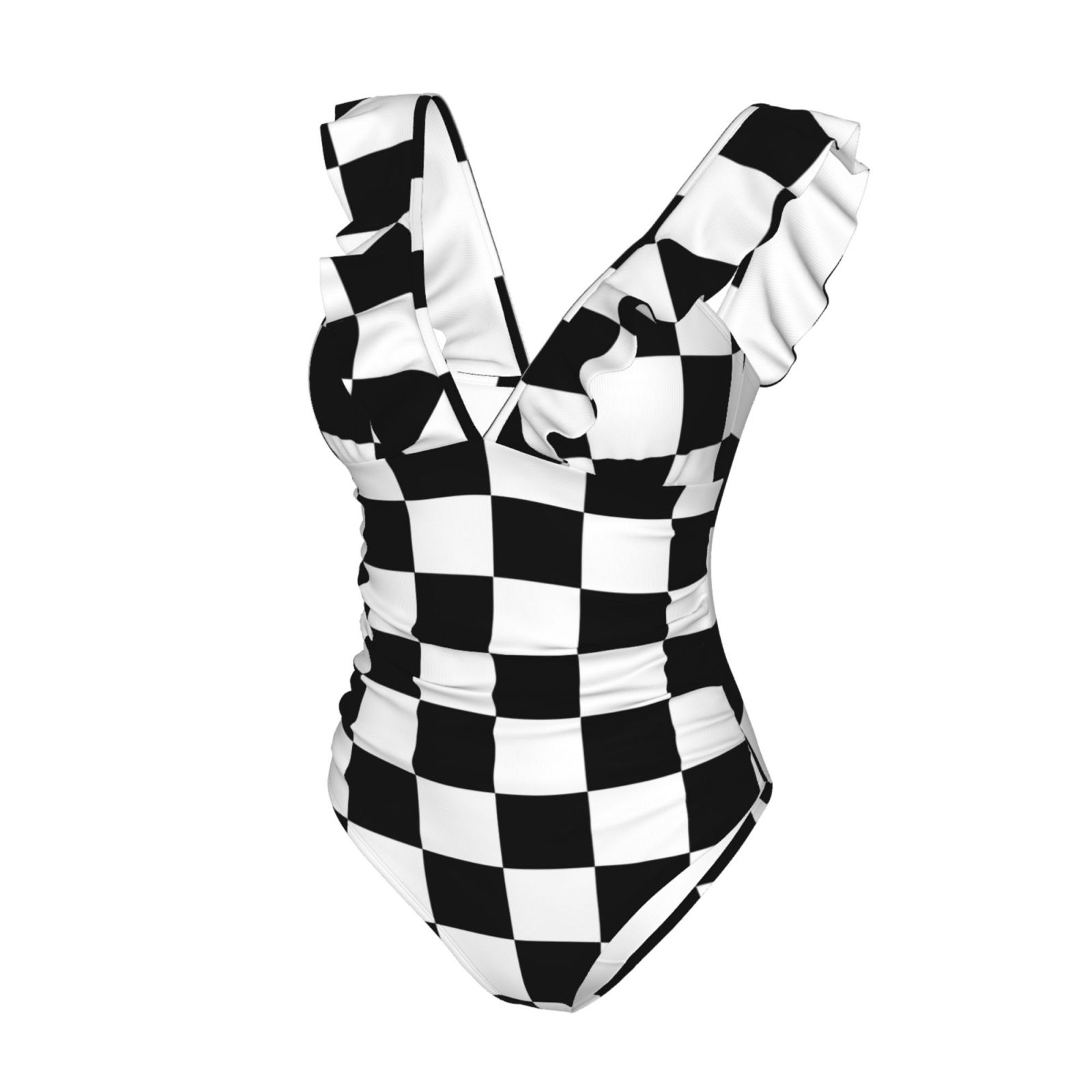 Women's Ruffle One Piece Swimsuit