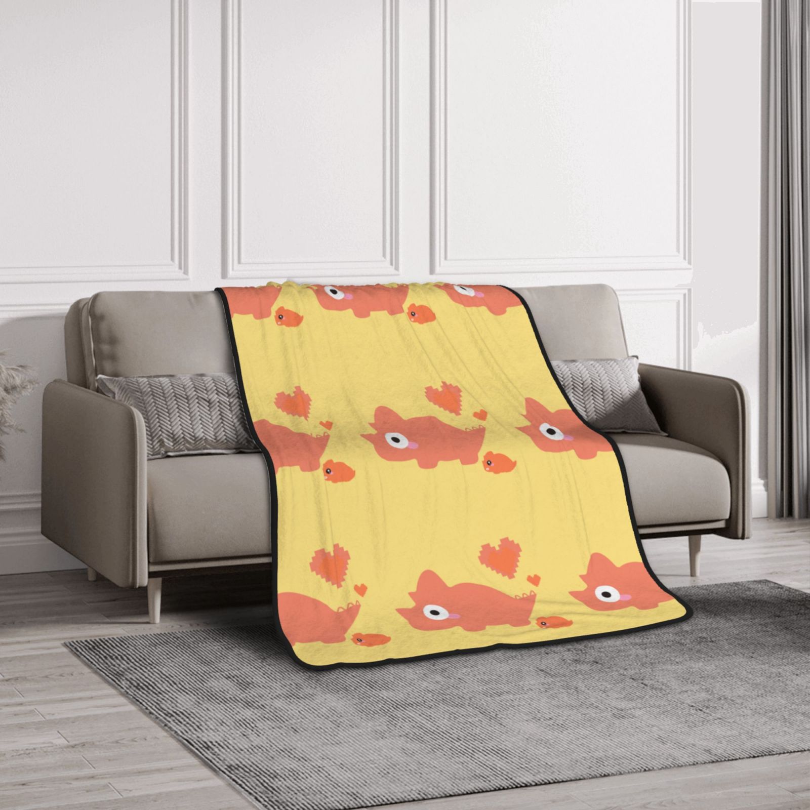 60x80in Double Sided Blanket