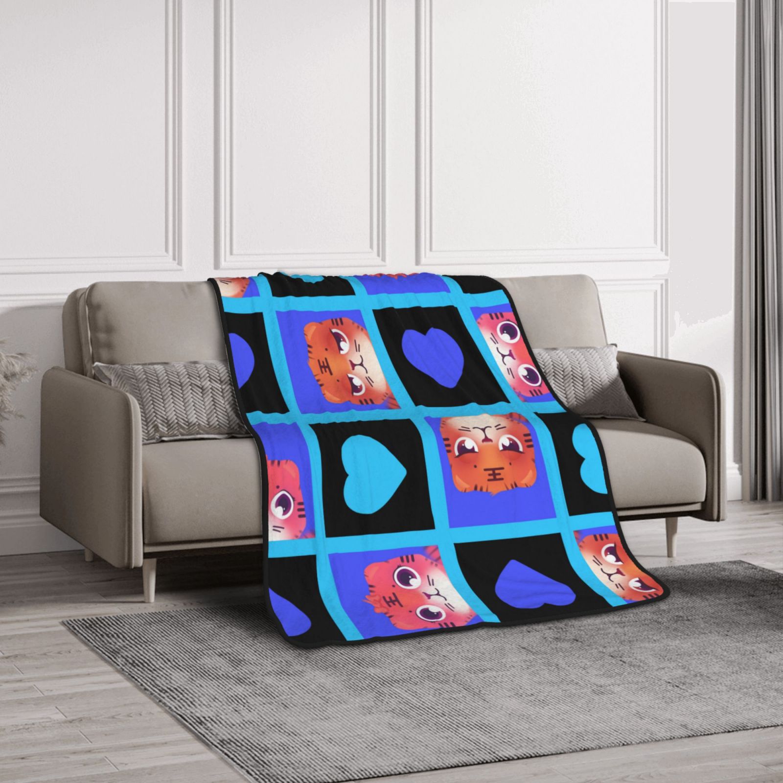 60x80in Double Sided Blanket