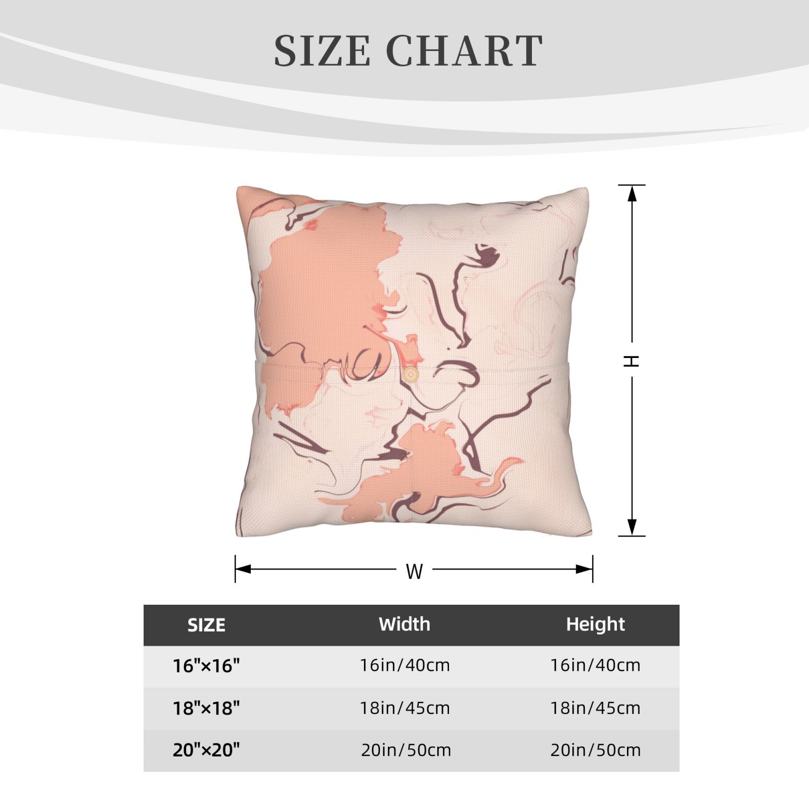 Linen Decorative Throw Pillow