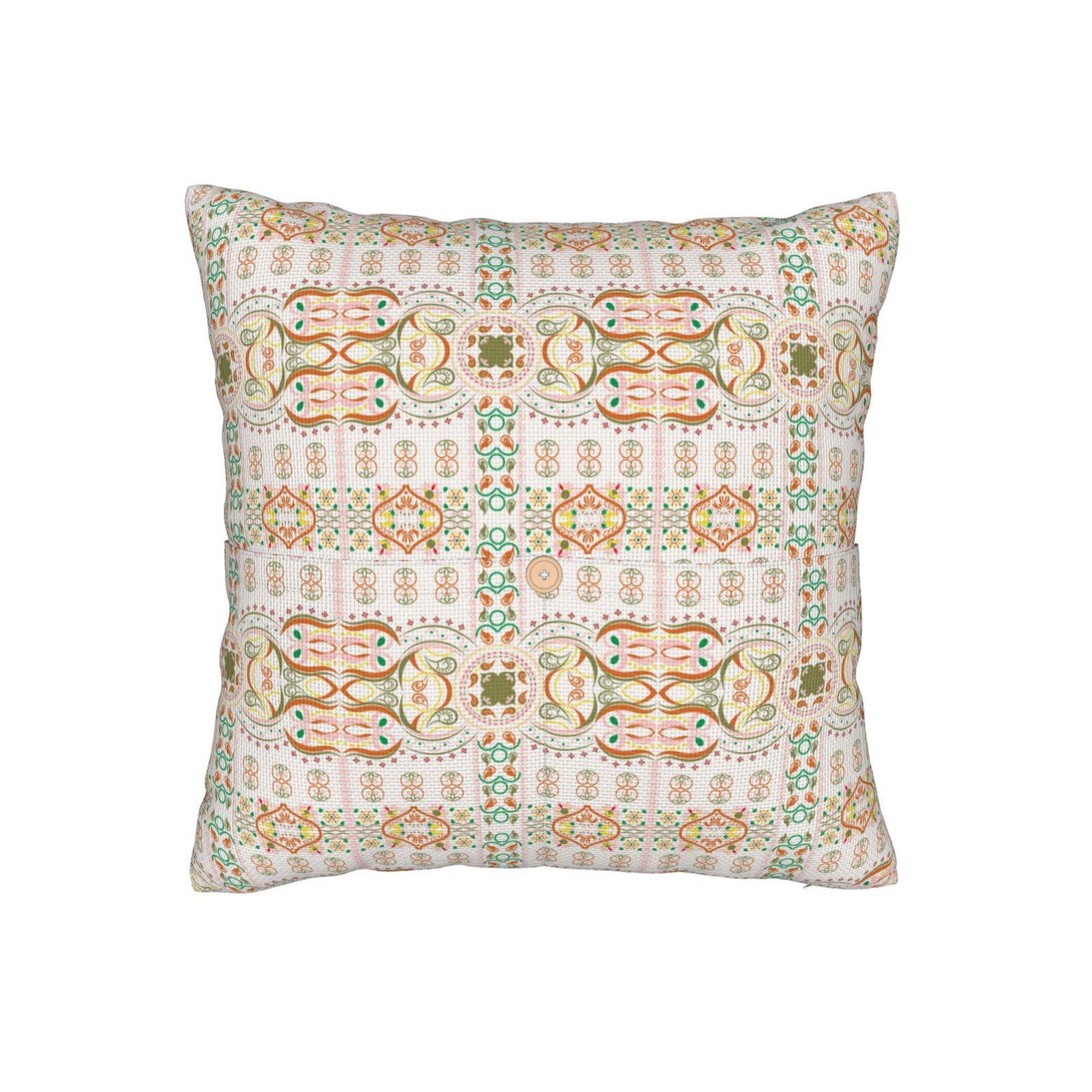 Linen Decorative Throw Pillow