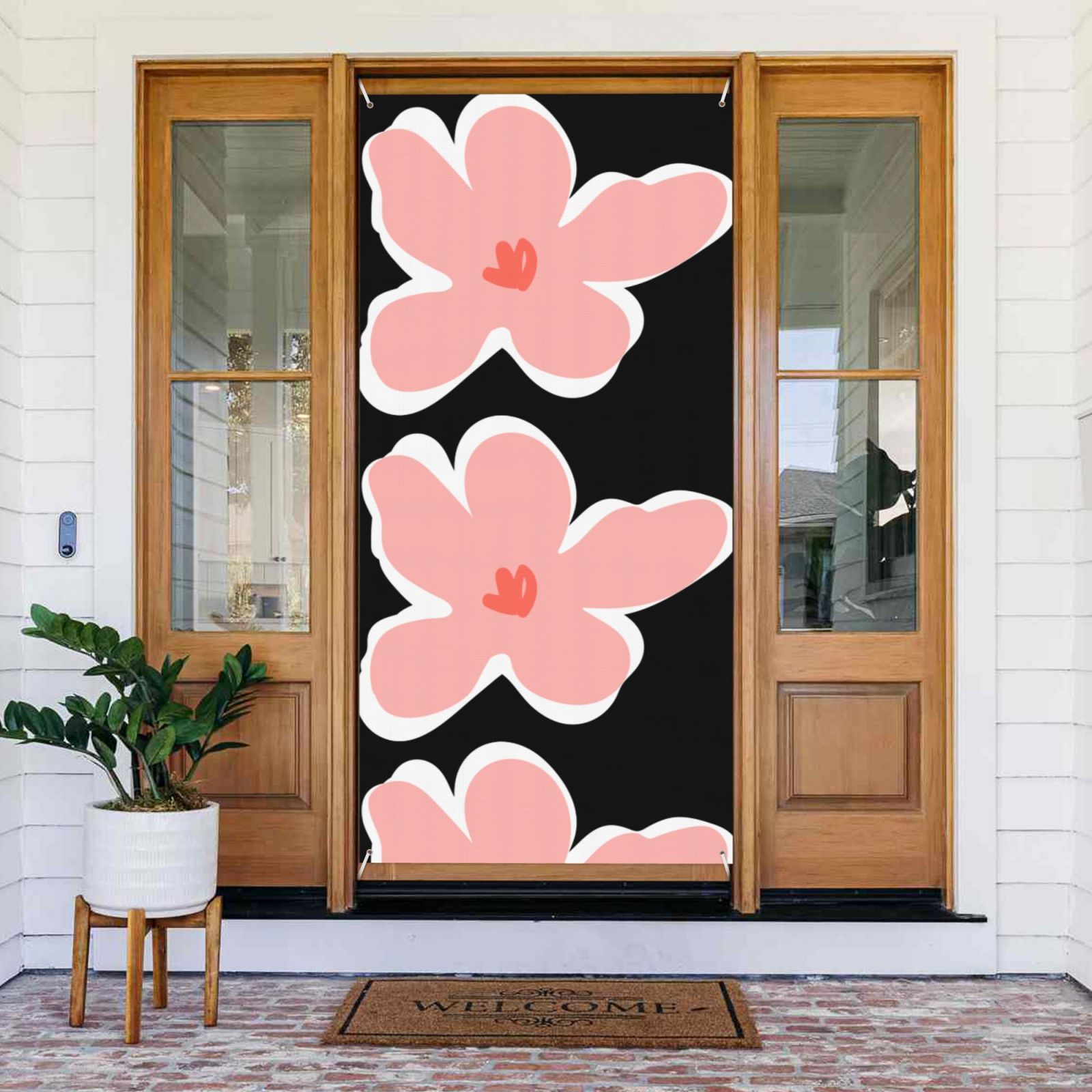 Door Cover Decorated Banner