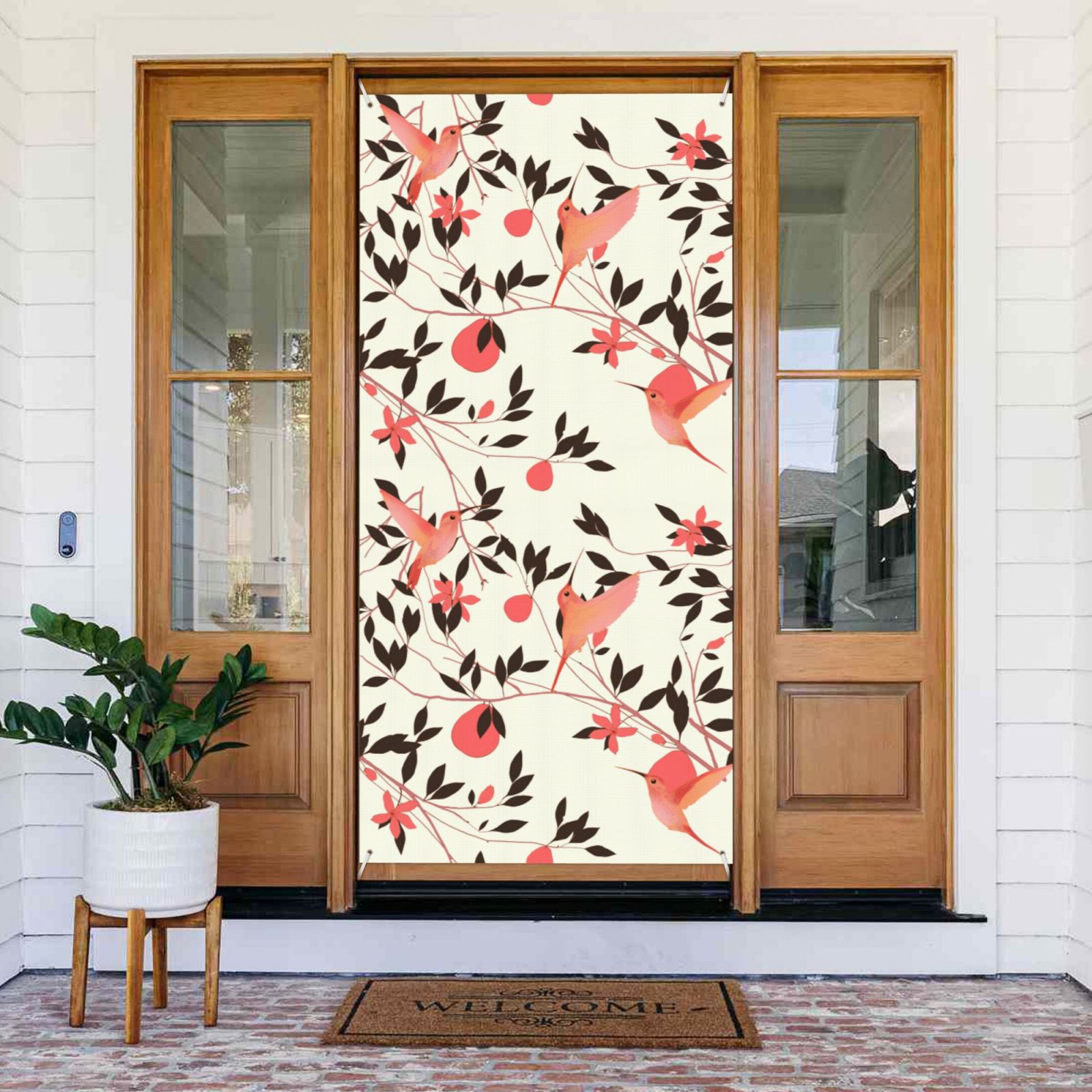 Door Cover Decorated Banner