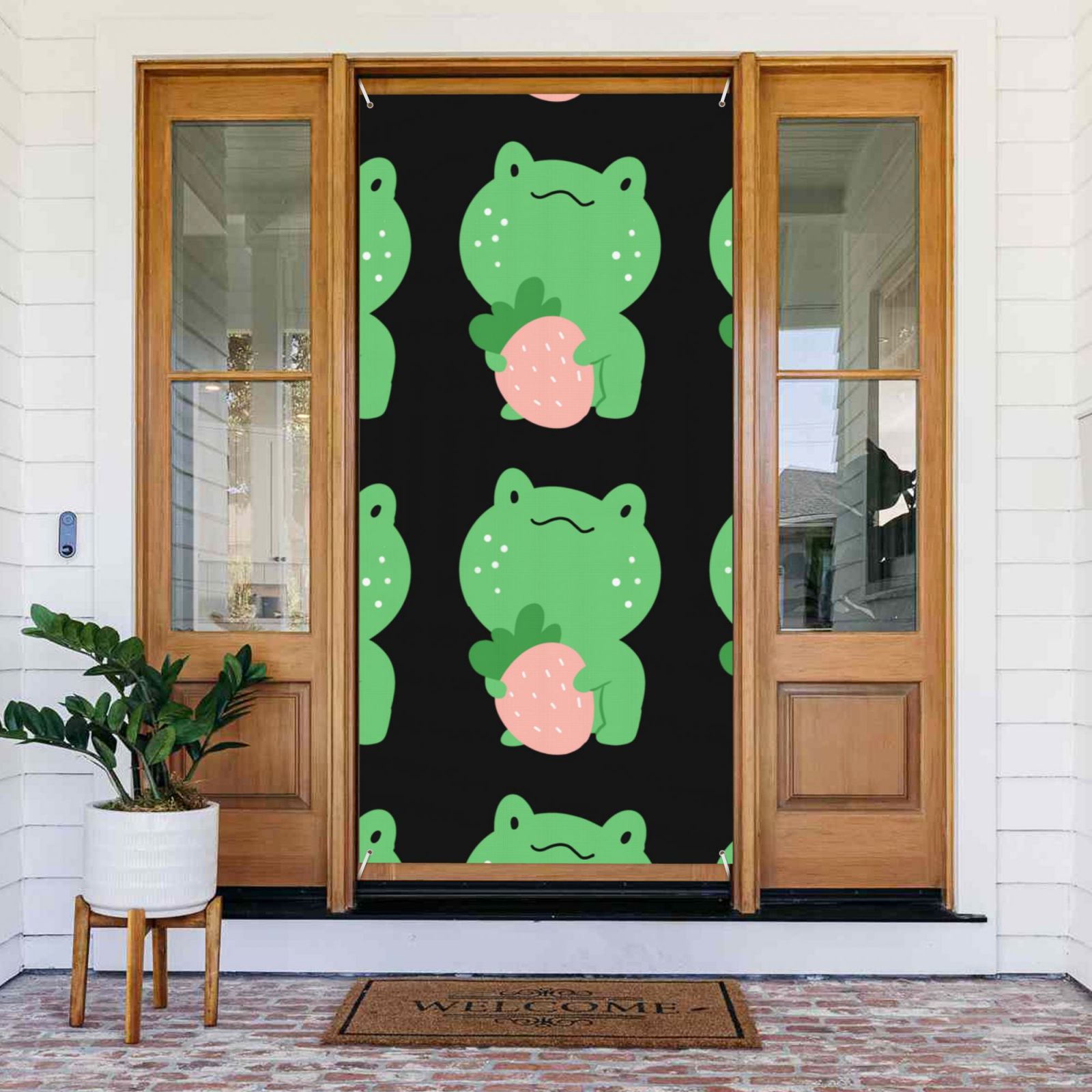 Door Cover Decorated Banner