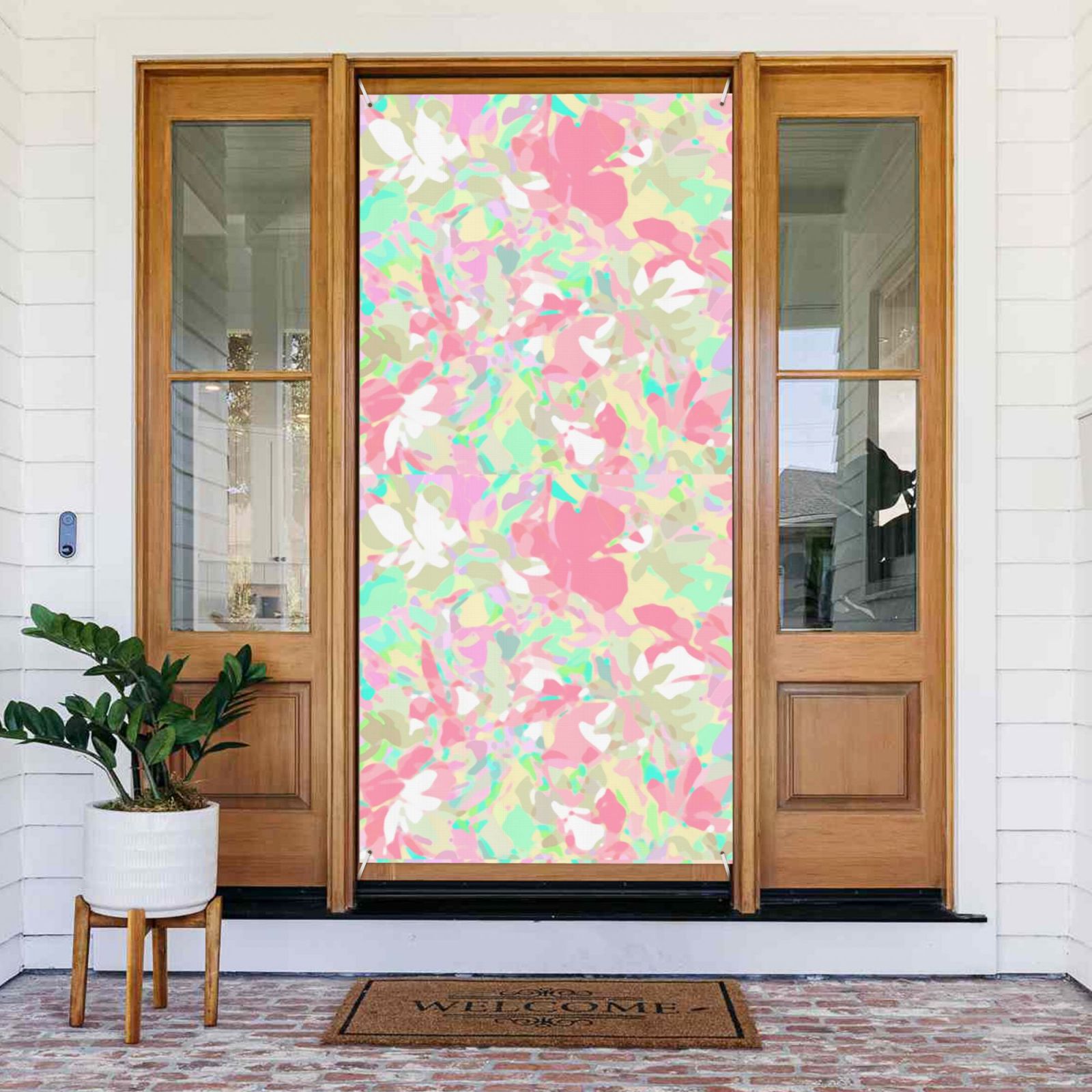 Door Cover Decorated Banner