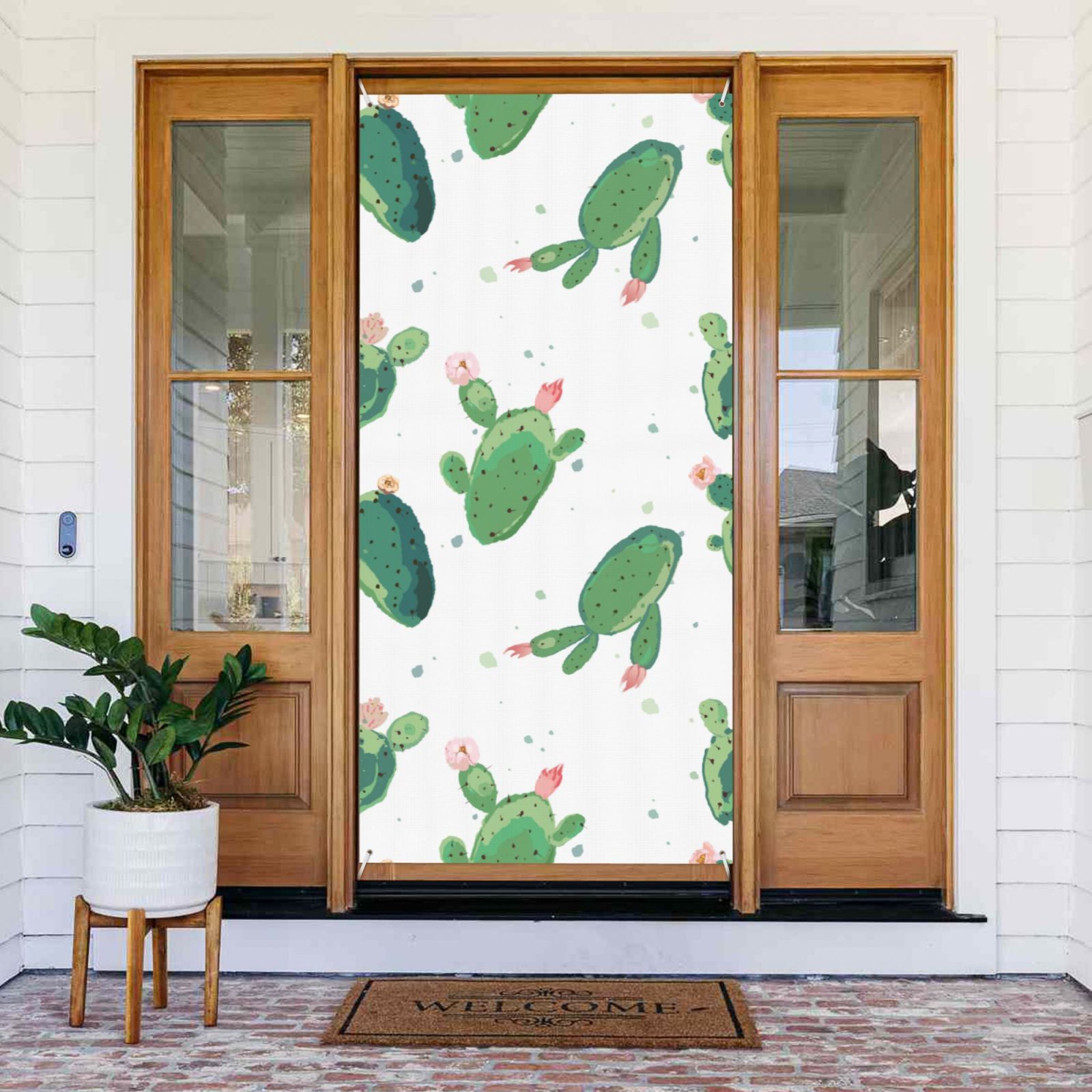 Door Cover Decorated Banner