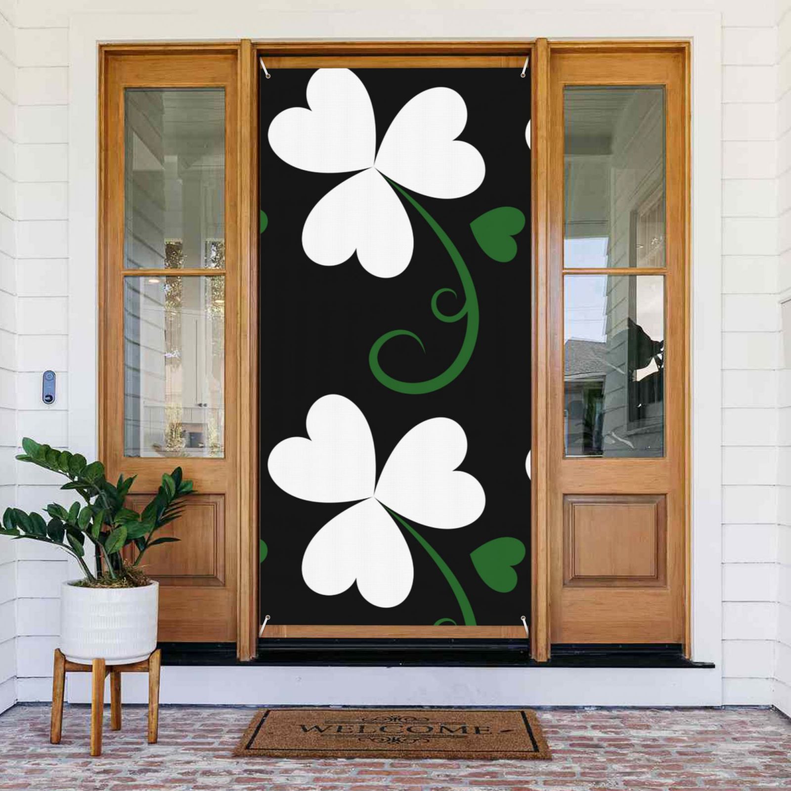 Door Cover Decorated Banner