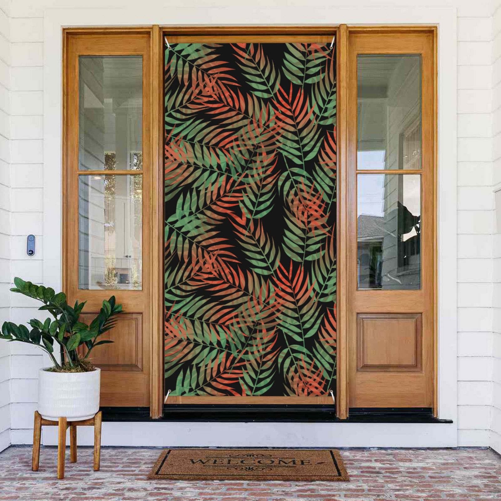 Door Cover Decorated Banner