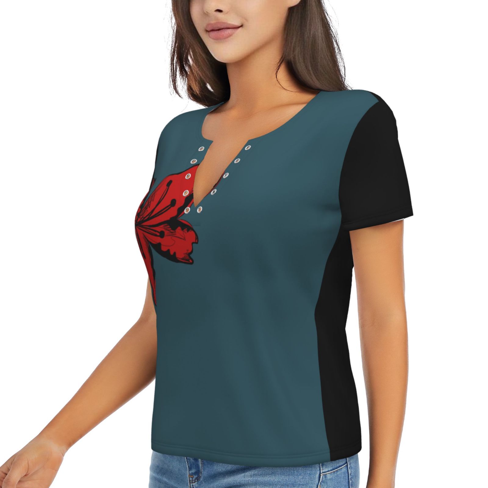 Women's V-Neck T-Shirt