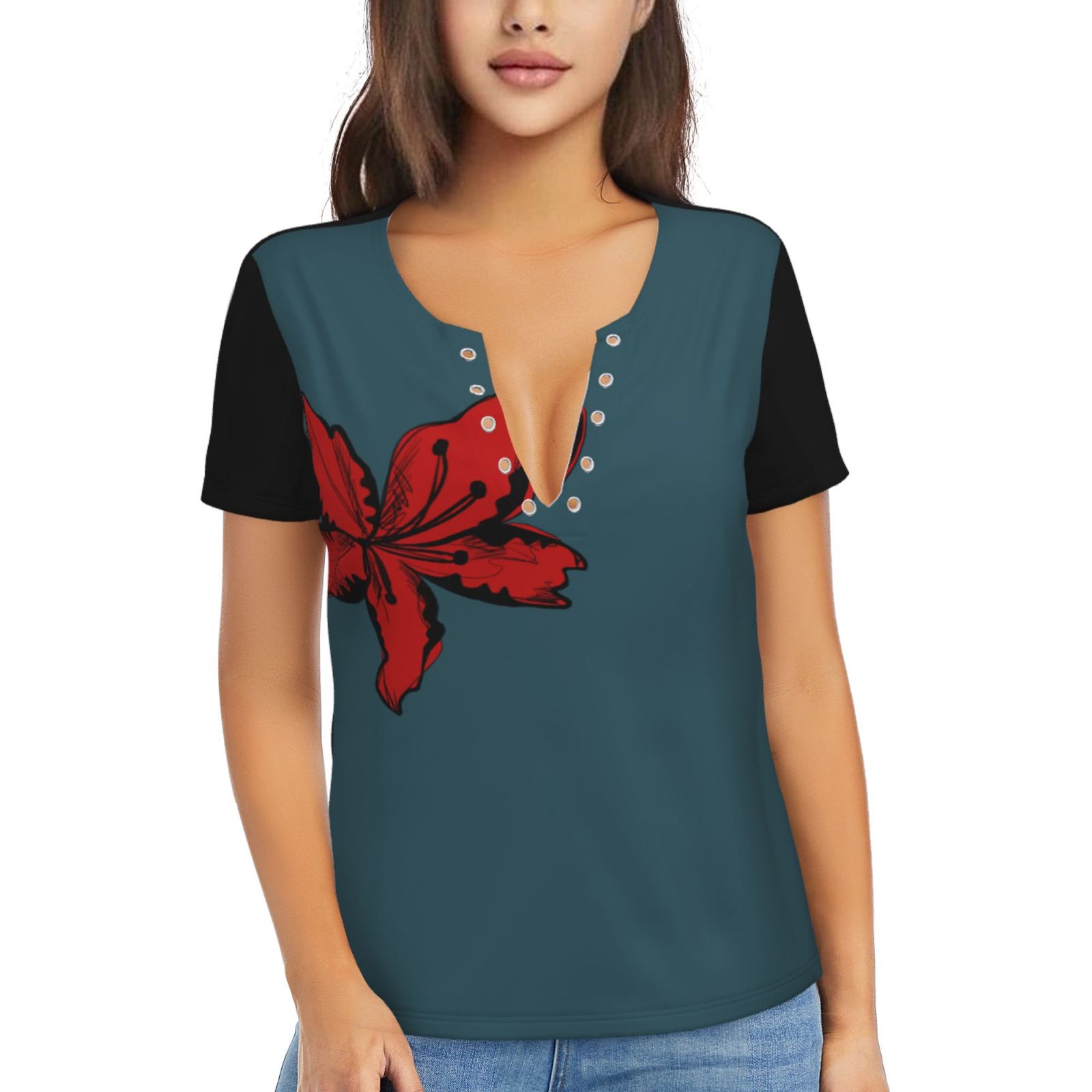 Women's V-Neck T-Shirt