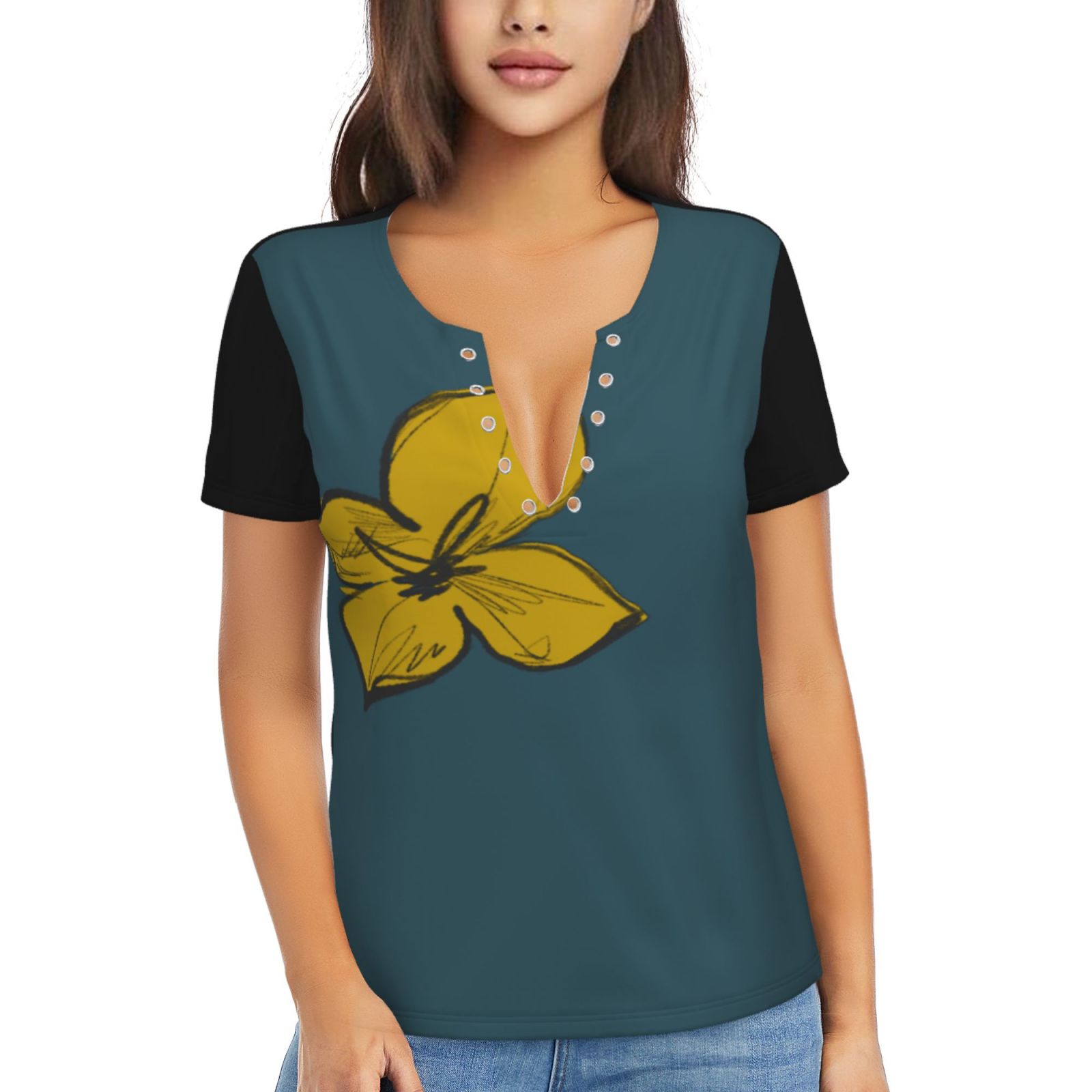 Women's V-Neck T-Shirt