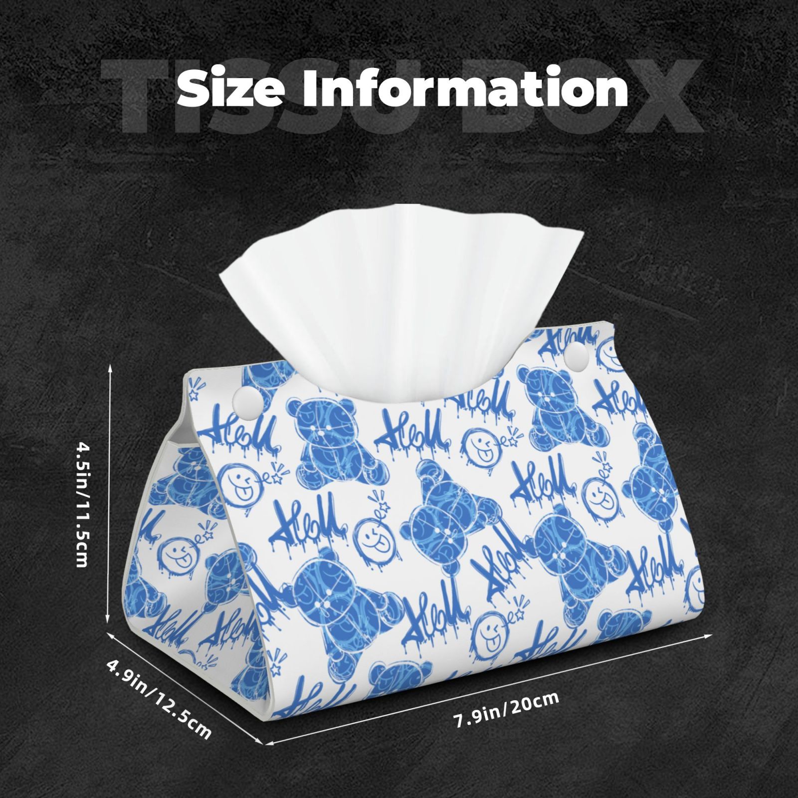 Long Tissue Box Cover