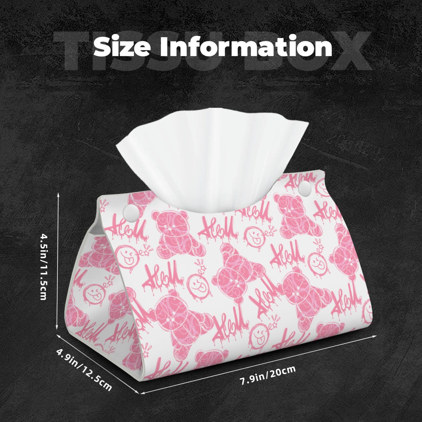 Long Tissue Box Cover