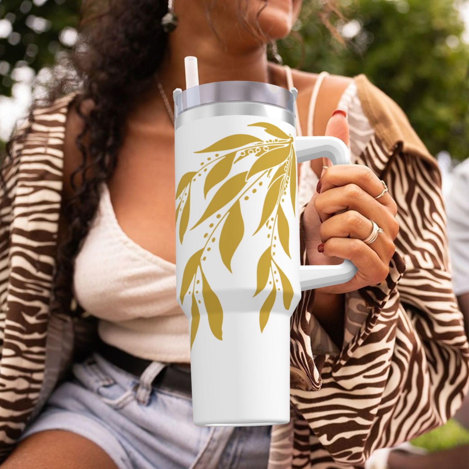 40Oz Tumbler With Handle