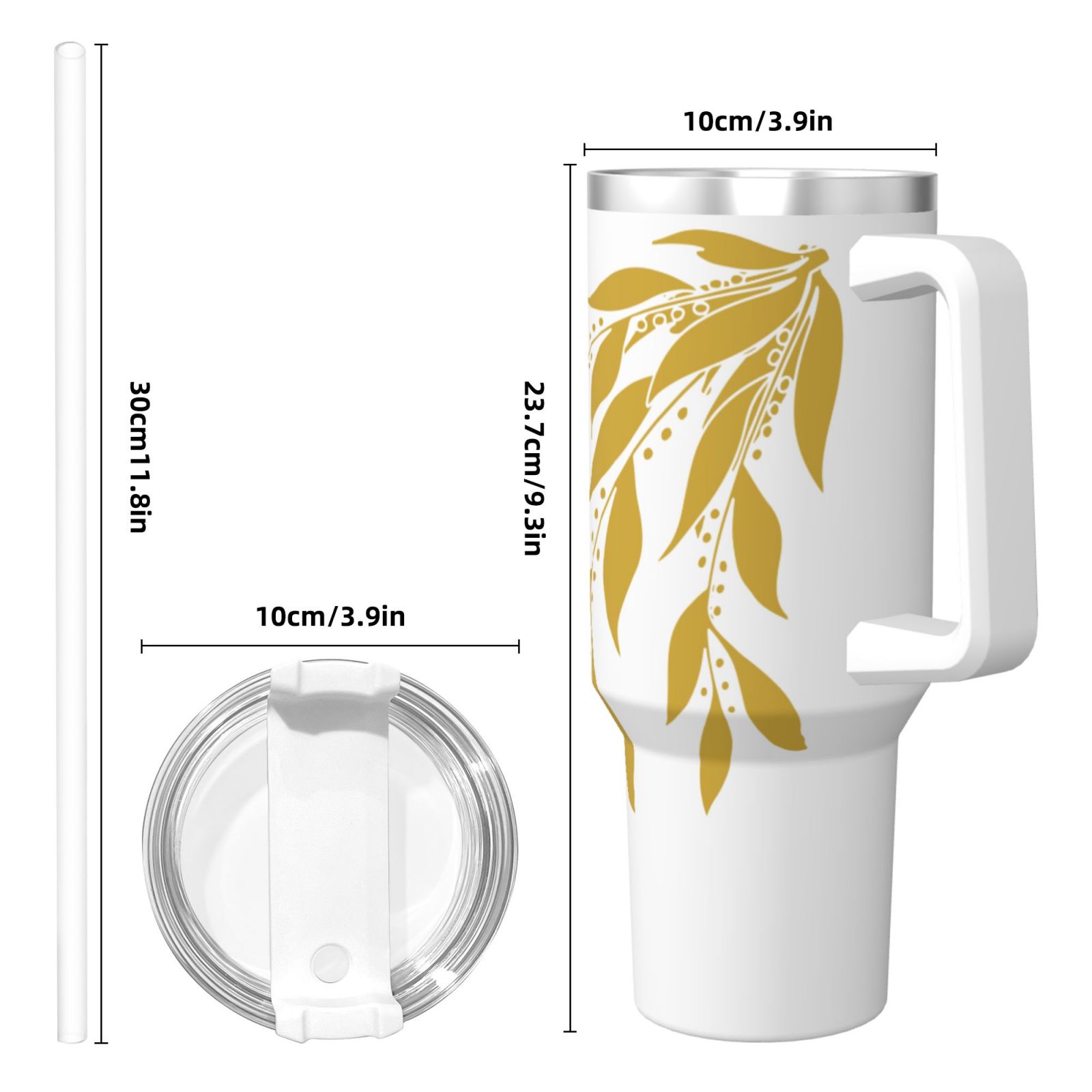 40Oz Tumbler With Handle