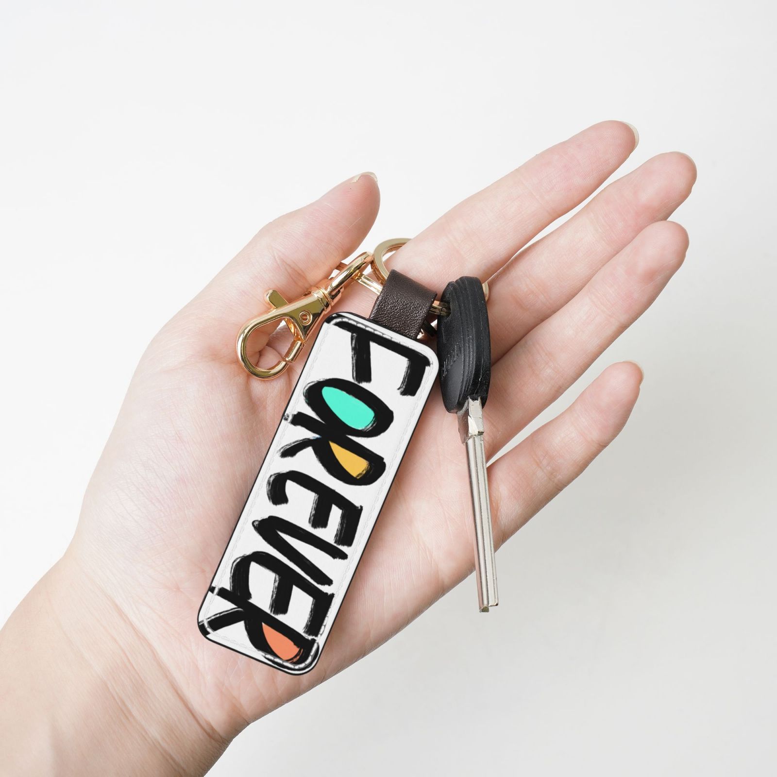 Leather Key Chain