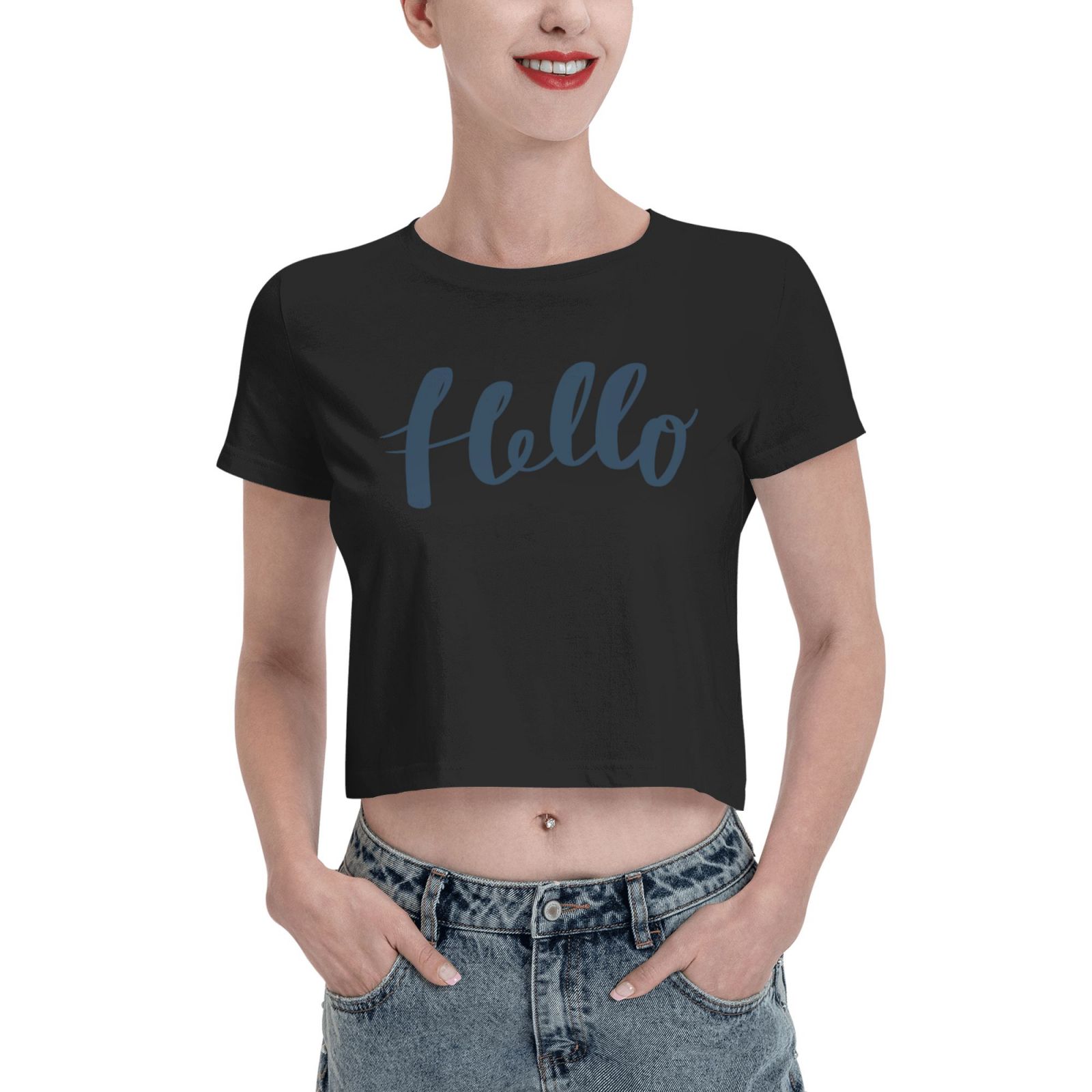 Leak Navel T-shirt