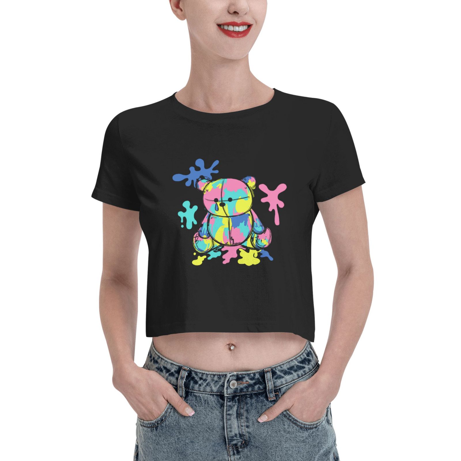 Leak Navel T-shirt