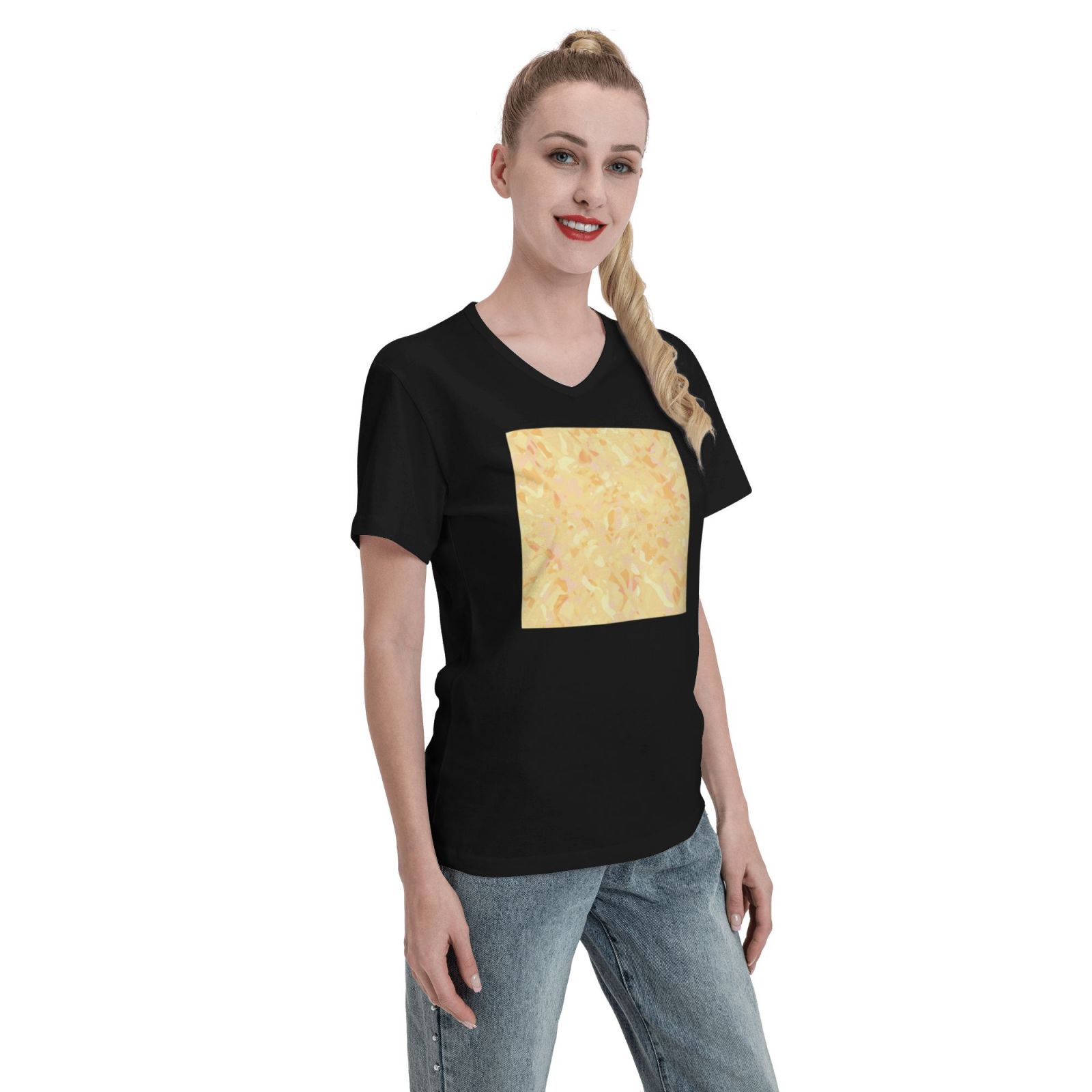 Women's V Neck T Shirts