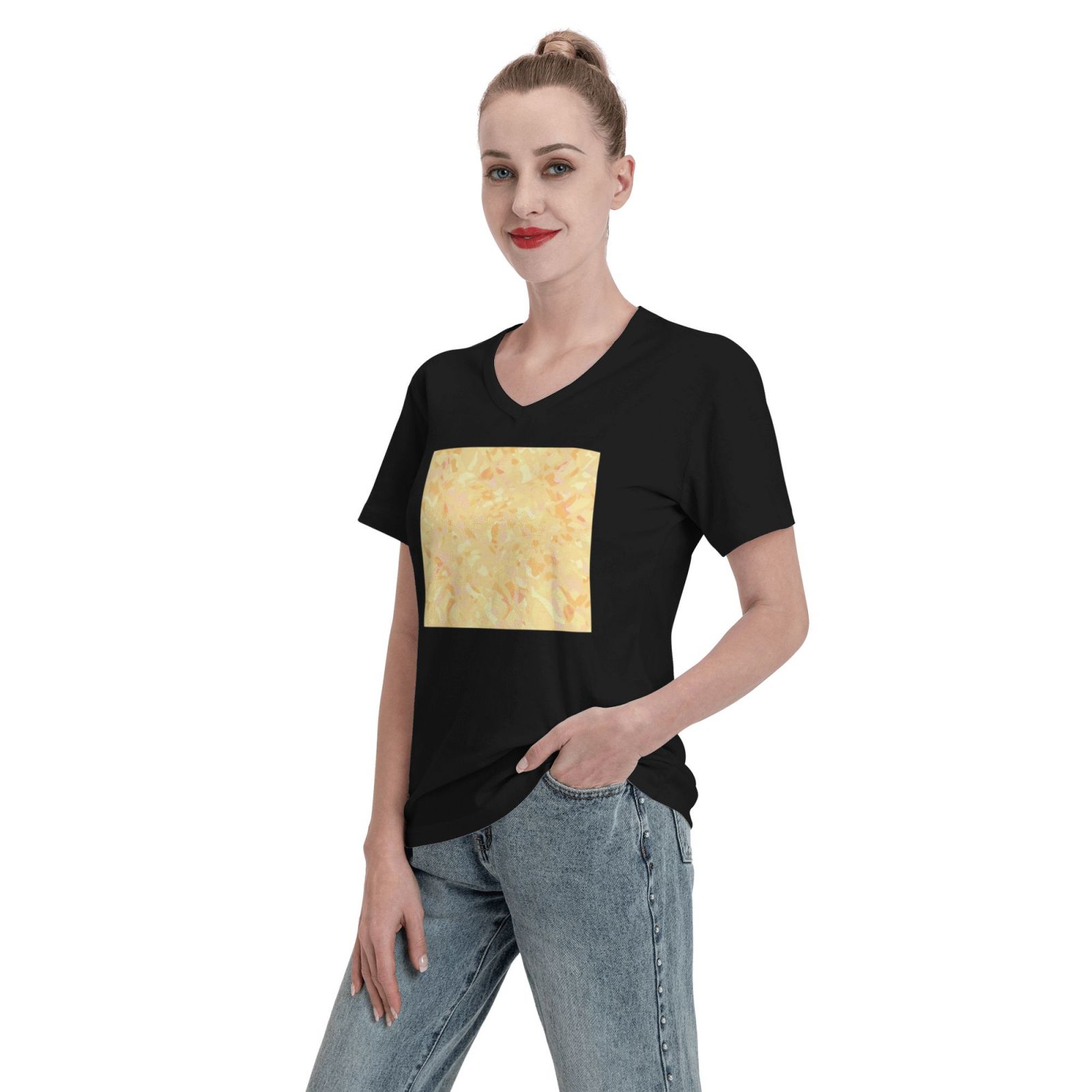 Women's V Neck T Shirts