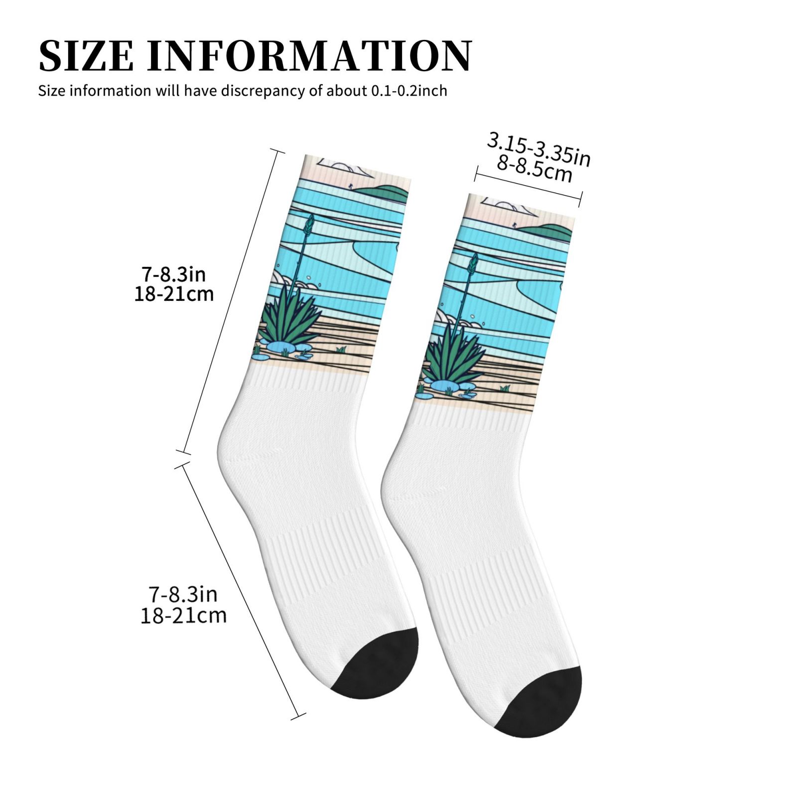 Mid-Tube Sports Socks