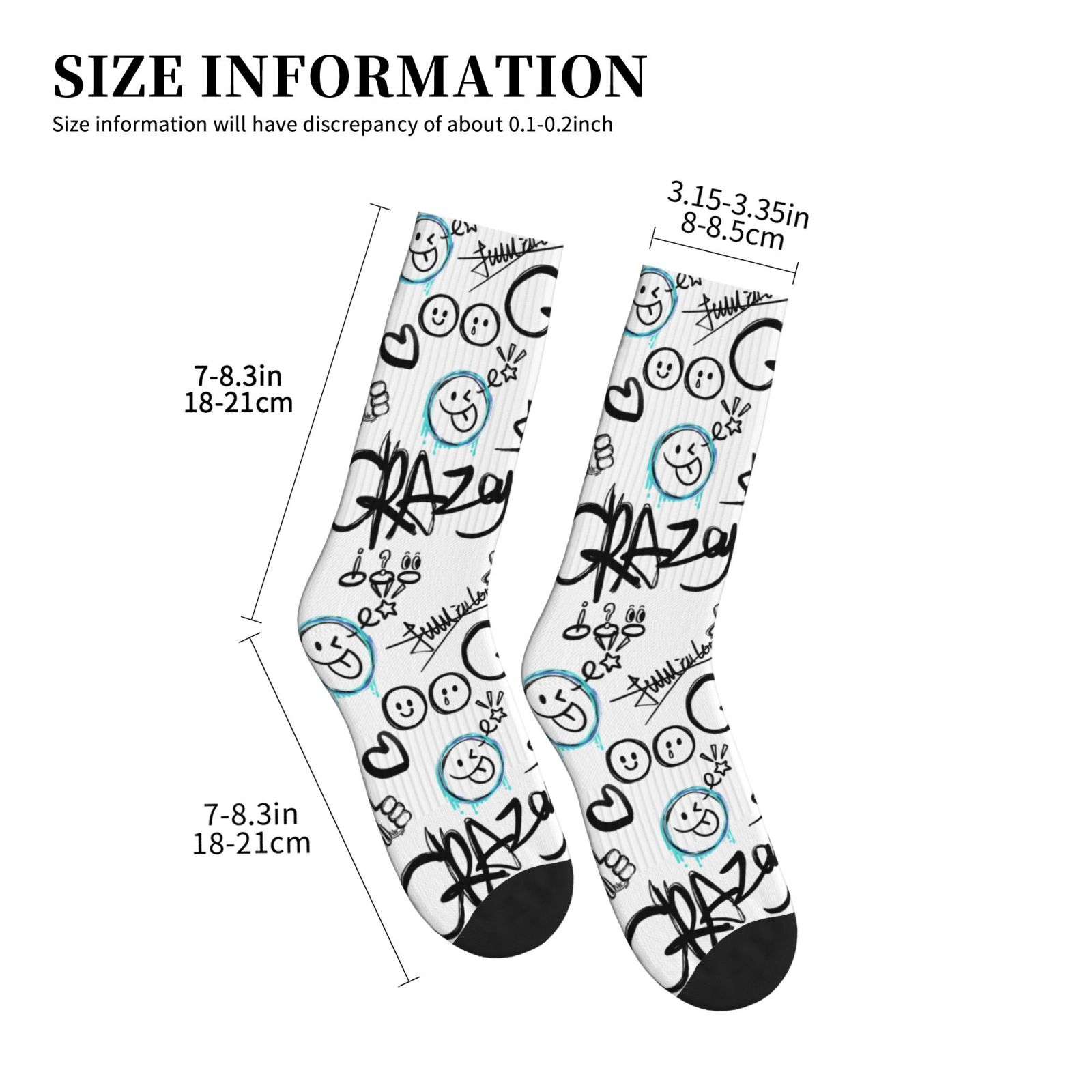 Mid-Tube Sports Socks