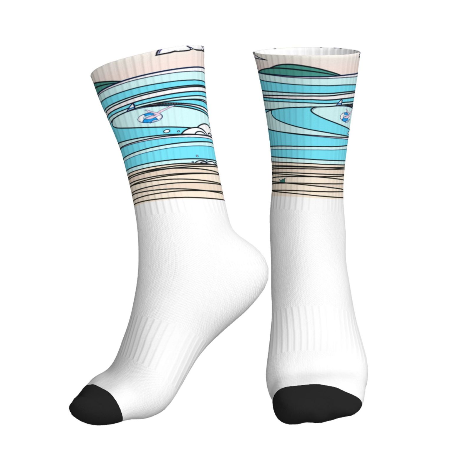 Mid-Tube Sports Socks