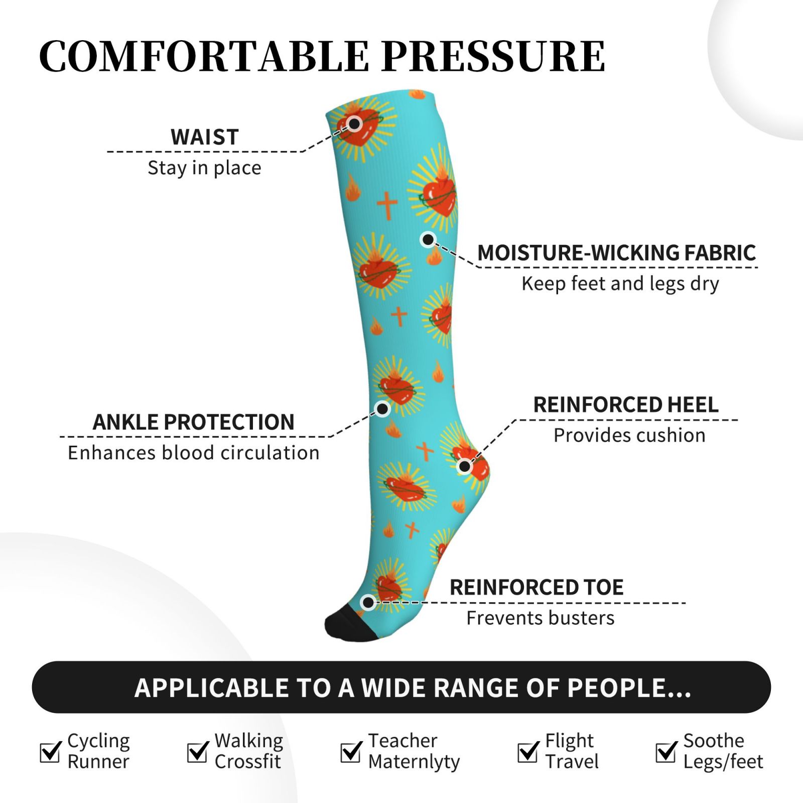 Sports Compression Socks