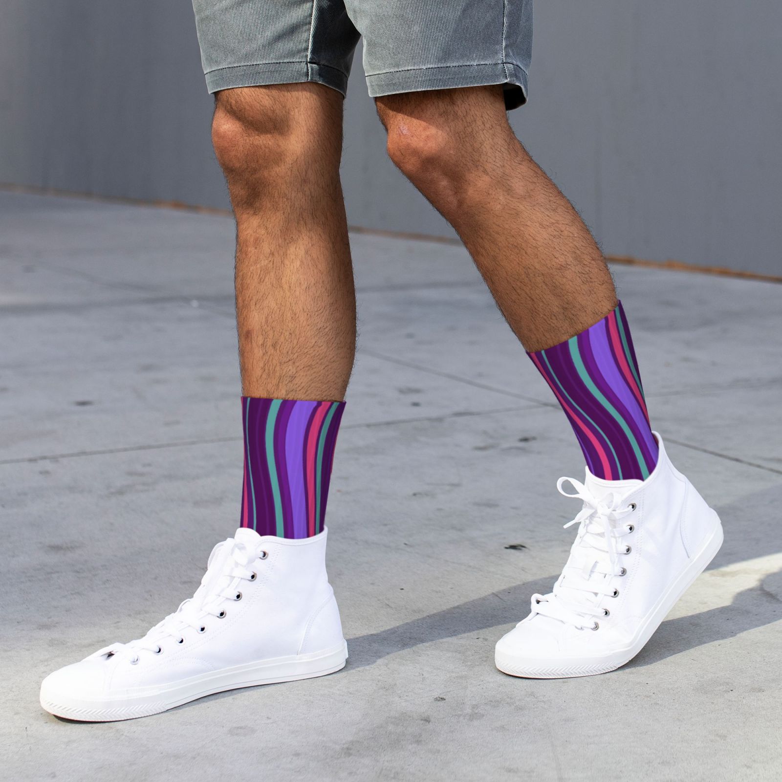 Mid-Tube Sports Socks