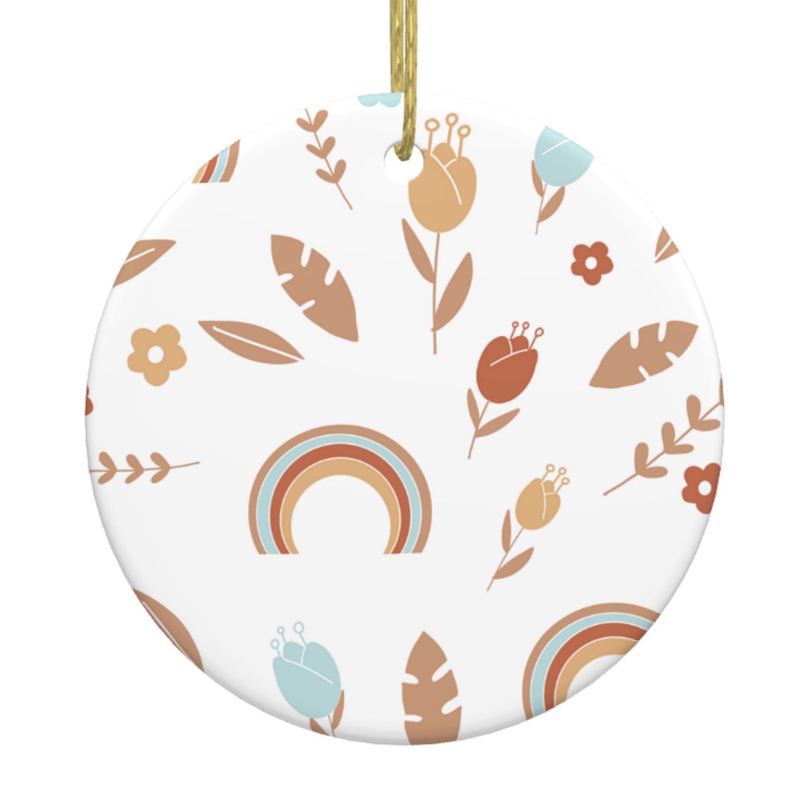 Christmas Tree Ceramic Hanging