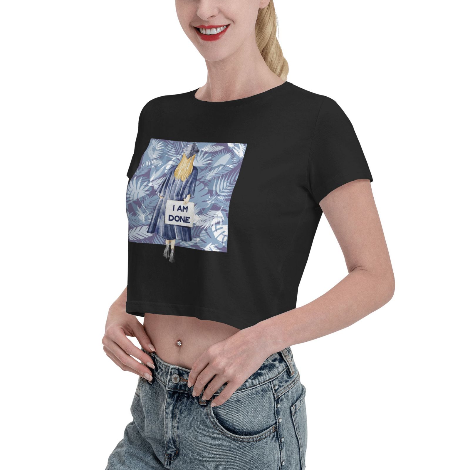 Leak Navel T-shirt